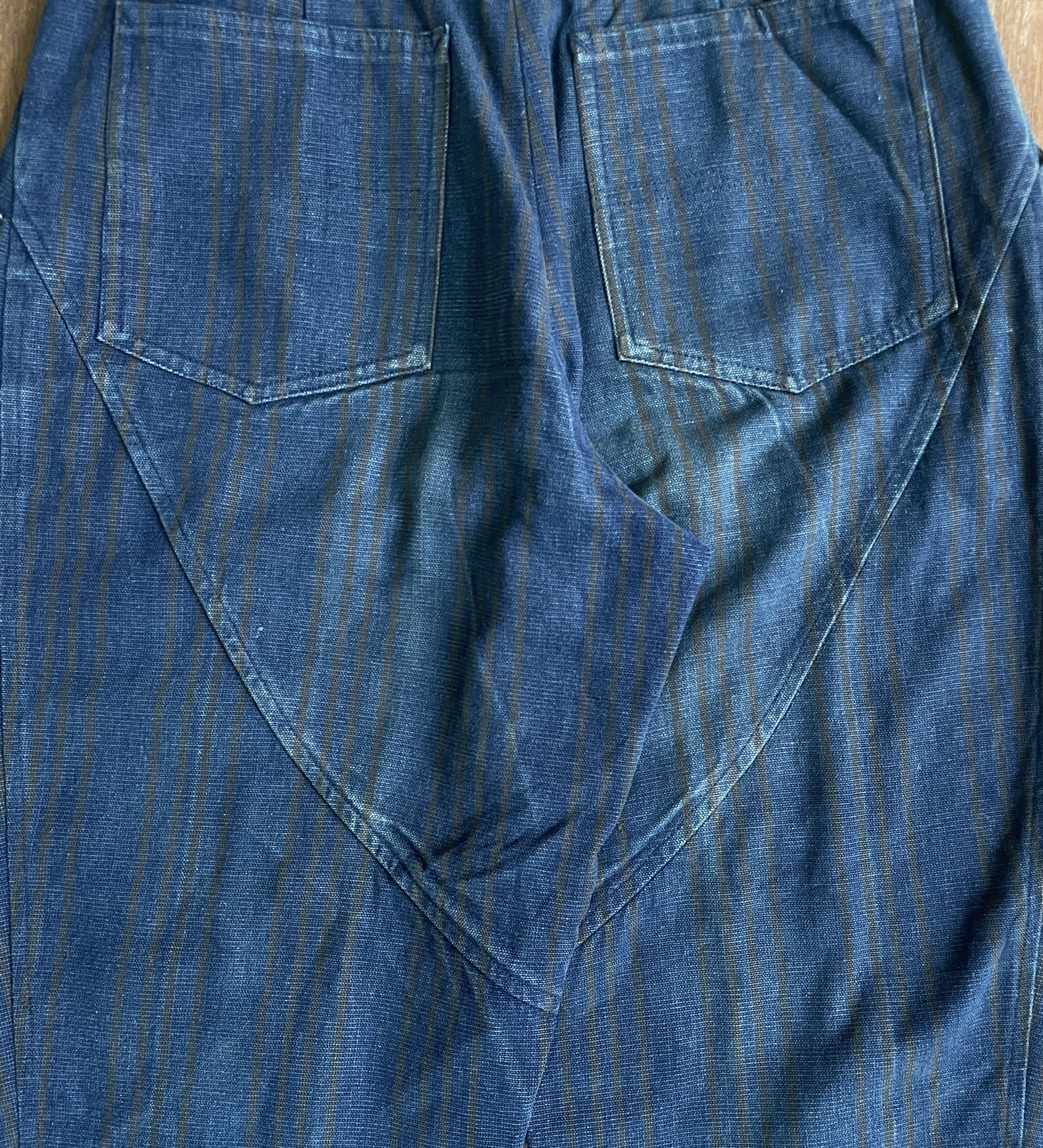 Yohji Yamamoto Y's YOHJI YAMAMOTO Stripped Baloon Pants Size US 27 - 7 Thumbnail