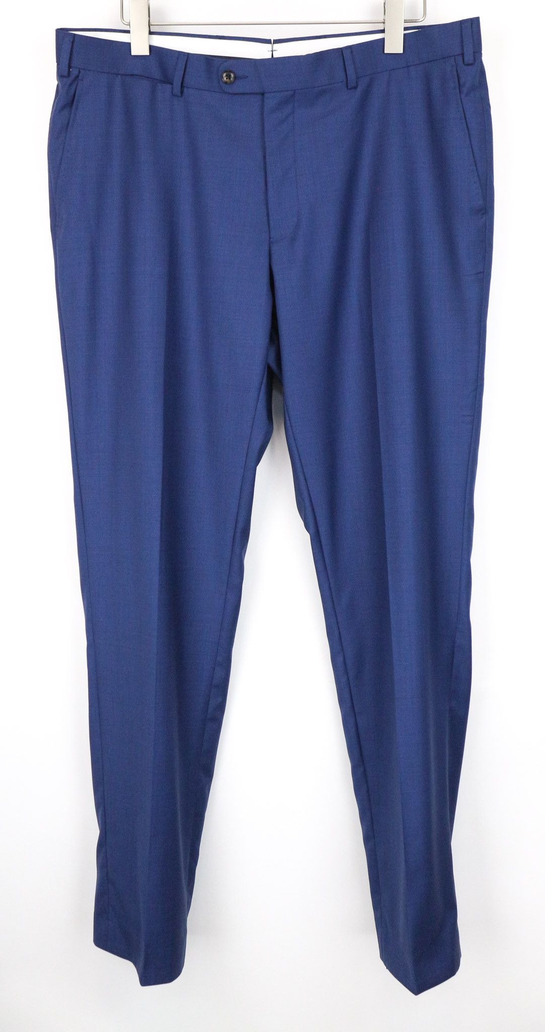Suitsupply LAZIO UK50S Blue Wool S110s Slim Suit 75081 Size 50S - 3 Thumbnail