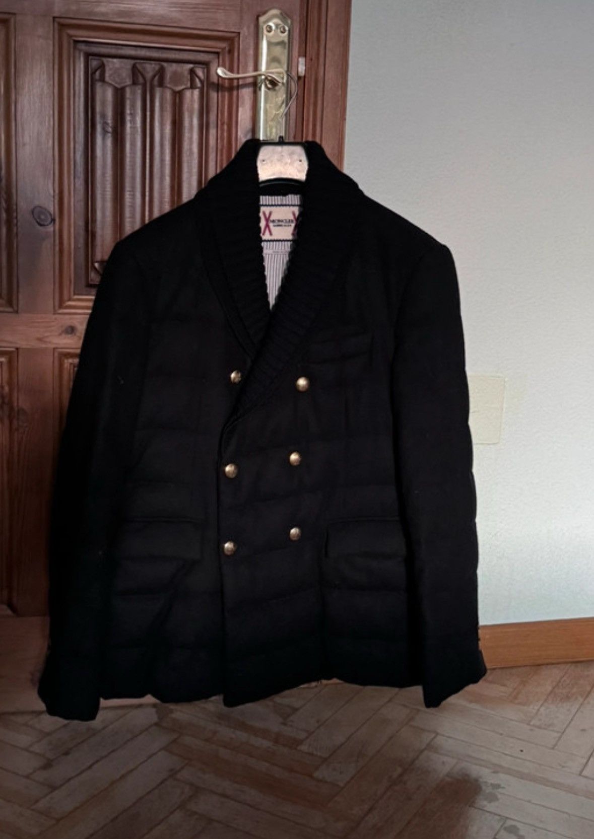 100% CASHMERE Moncler Gamme Bleu by Thom Browne Jacket