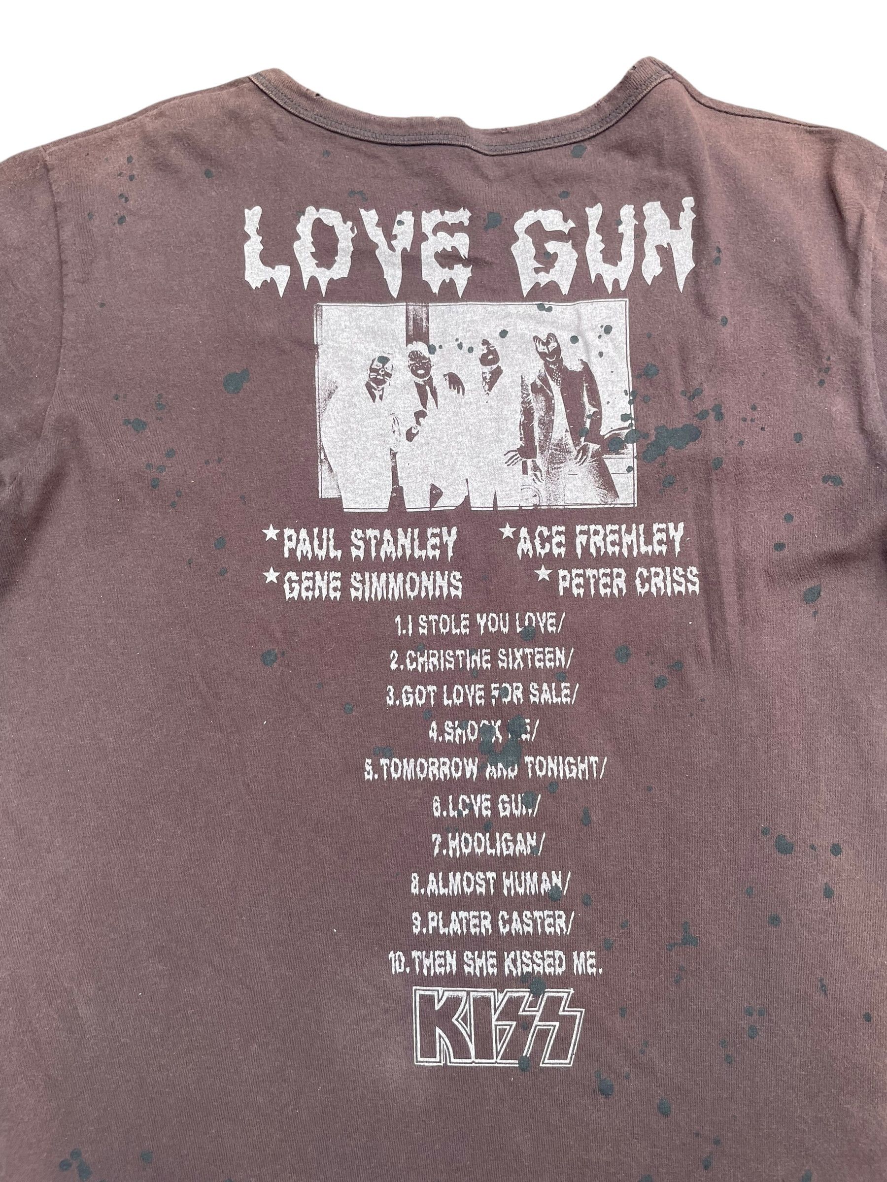 Band Tees × KISS Kiss Love Gun Faded & Distresed Style Size M / US 6-8 / IT 42-44 - 6 Thumbnail