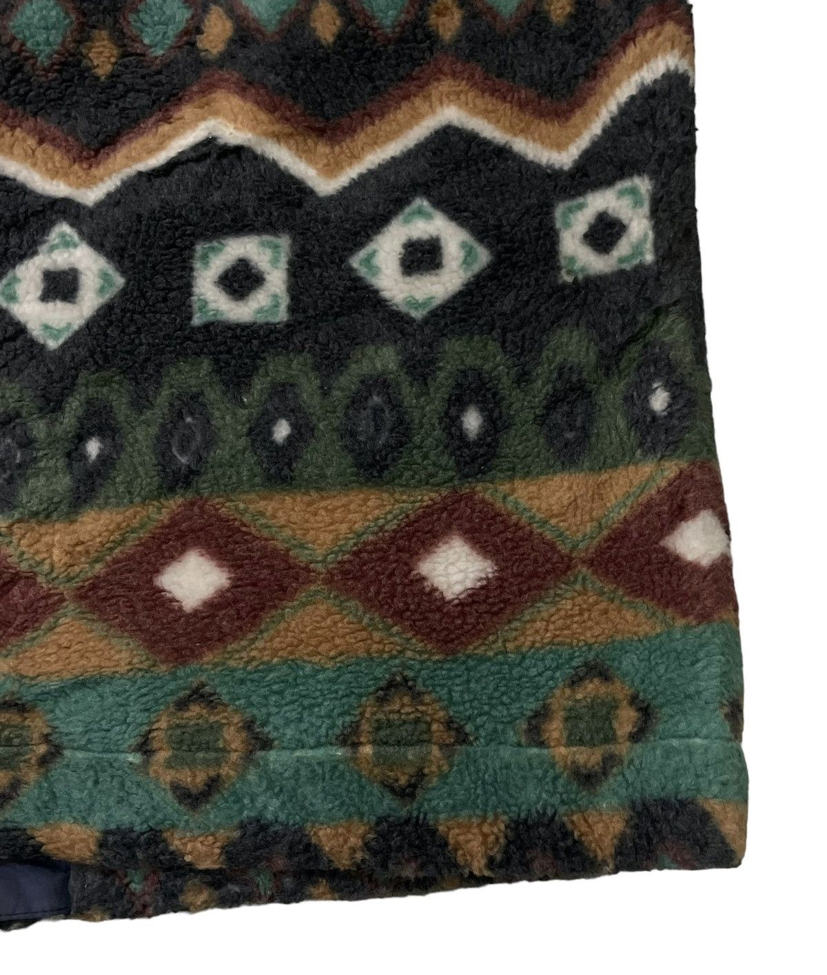 Native Vintage Capt. Cook Multicolour Navajo Fleece Jacket Size US XL / EU 56 / 4 - 12 Thumbnail