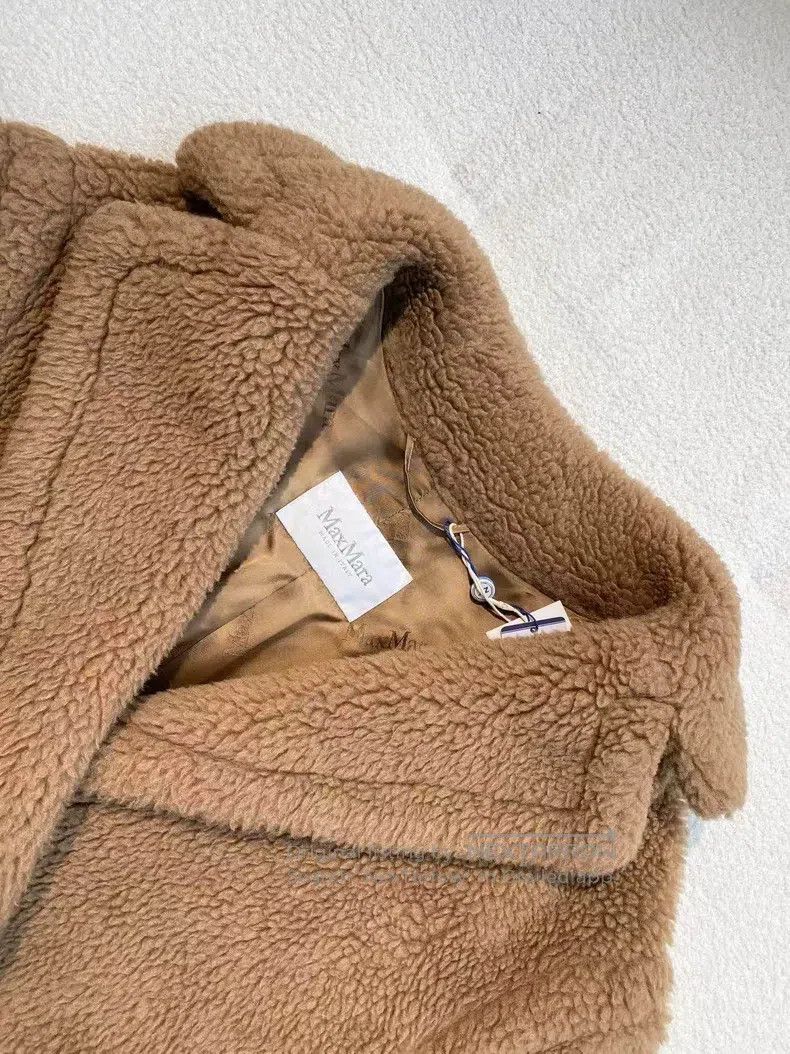 Max Mara Max Mara Classic camel long teddy coat Size M / US 6-8 / IT 42-44 - 4 Thumbnail
