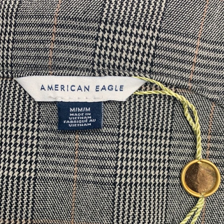 American Eagle Outfitters New AEO Womens Medium Plaid Sleeveless Back Zip Dress Size M / US 6-8 / IT 42-44 - 5 Thumbnail