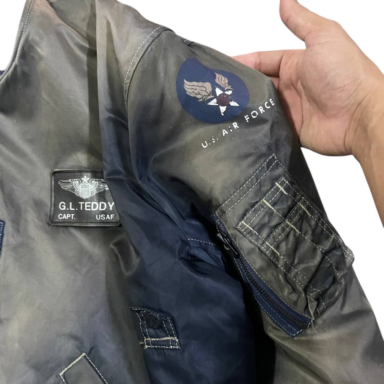 Tedman Vintage Ted Company MA 1 Bomber Jacket USAF Tedman Size US L / EU 52-54 / 3 - 8 Thumbnail