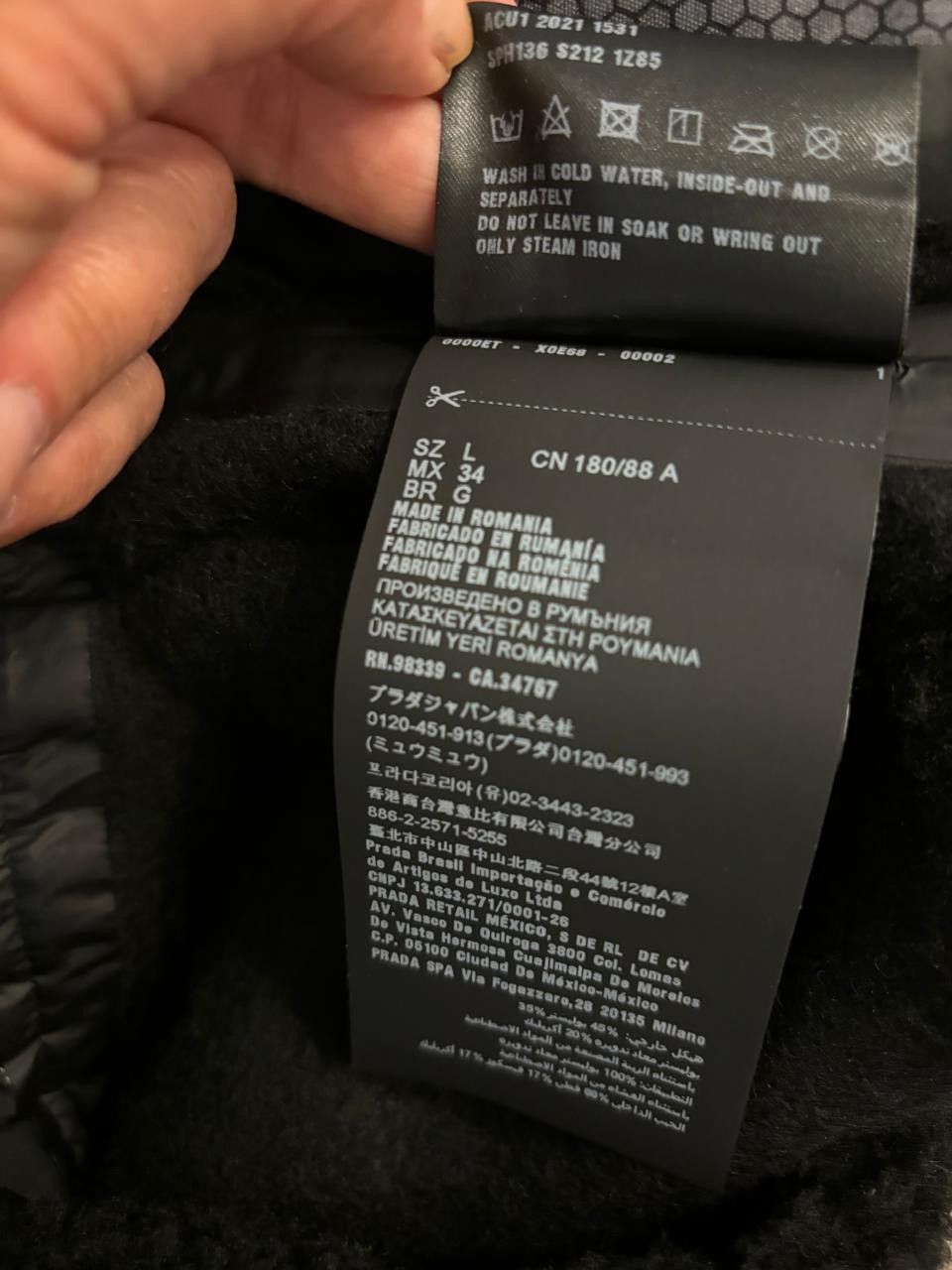Prada Prada Linea Rossa Technical fleece ski pants Size US 34 / EU 50 - 10 Thumbnail