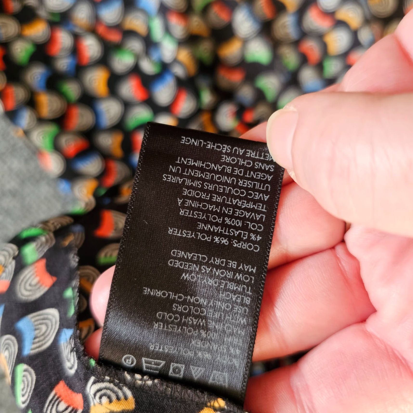 Anthropologie VINTAGE Anthropologie Dress Women Small Black The Doors Jim Morrison Psychedelic Threads Size S / US 4 / IT 40 - 7 Thumbnail