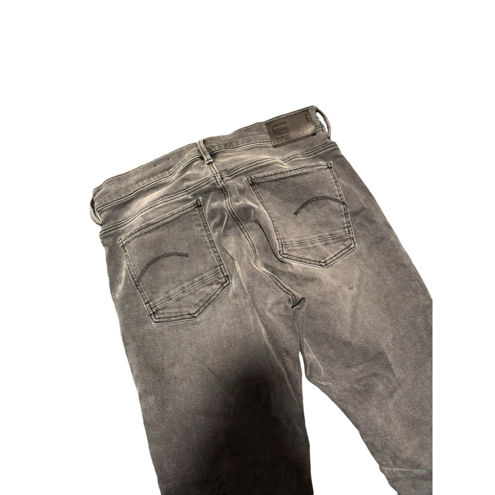 G-Star G-Star Raw Jeans 1914 3D Skinny Denim Moto Women 31x32 Gray NEW Size 24" / US 00 / IT 34 - 7 Thumbnail