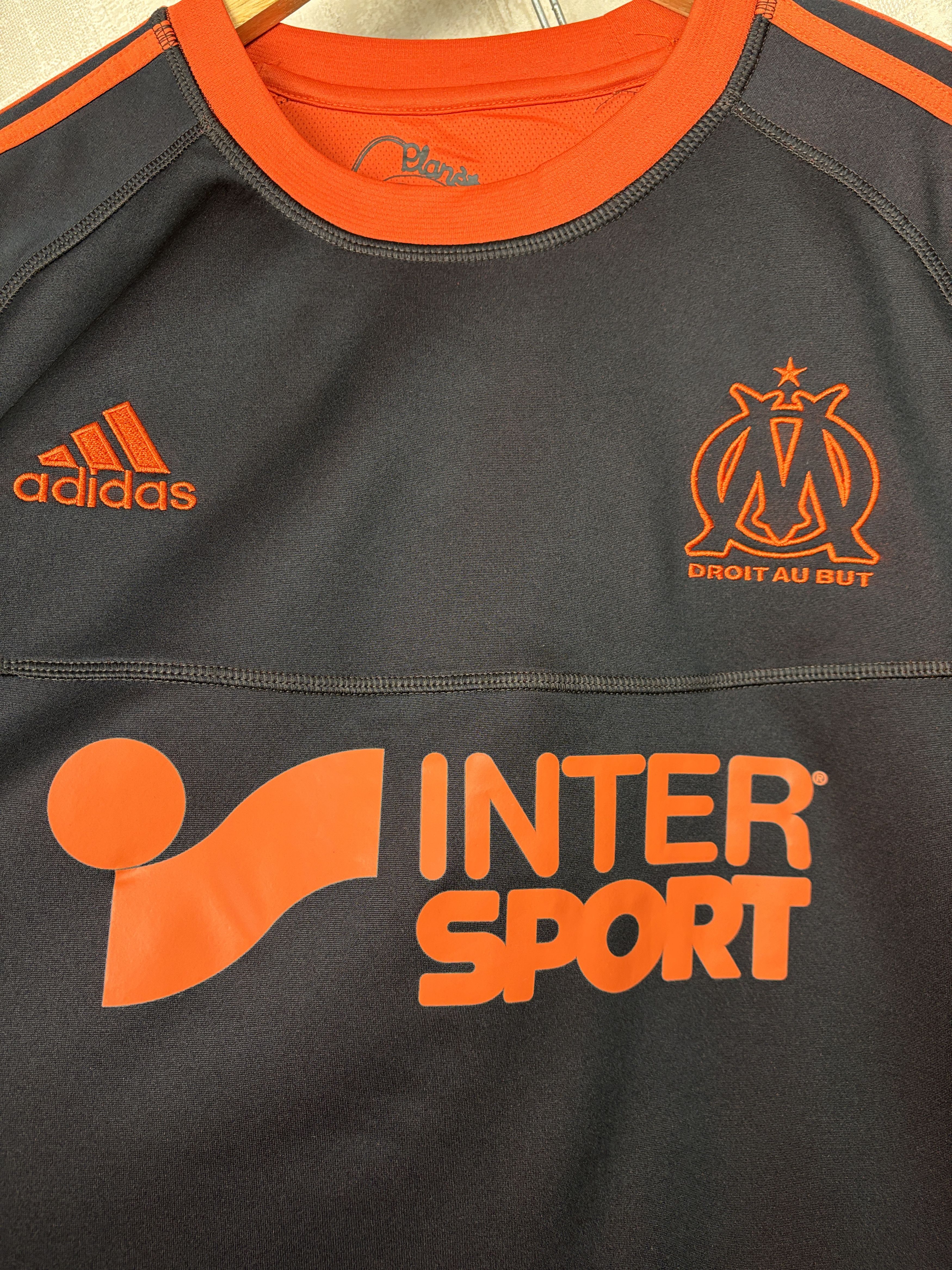 Adidas Olympique Marseille 2012 2013 Third Football Soccer Jersey Size US L / EU 52-54 / 3 - 7 Thumbnail