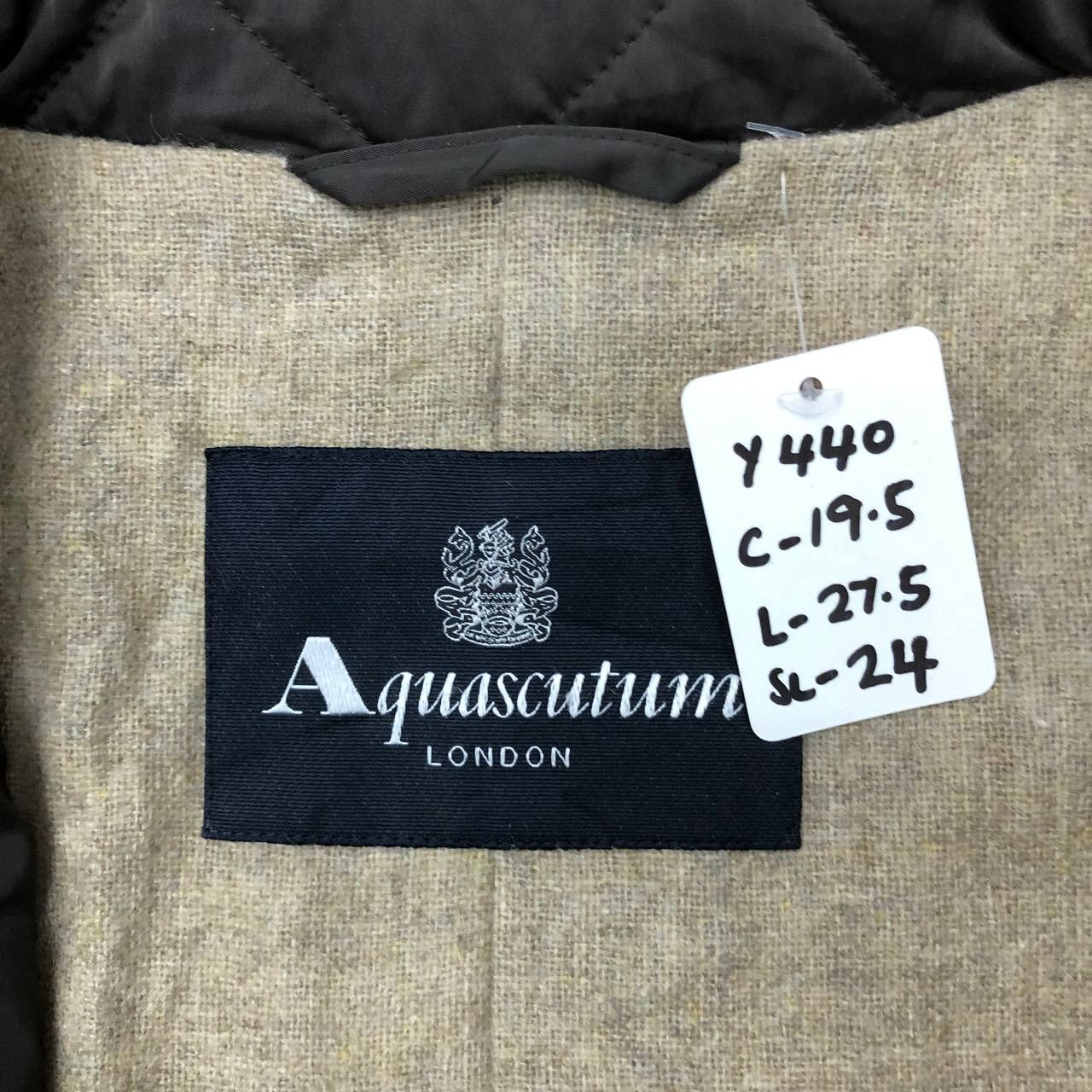 Aquascutum × Japanese Brand Y440 AQUASCUTUM QUILTED DOWN JACKET Size M / US 6-8 / IT 42-44 - 11 Thumbnail