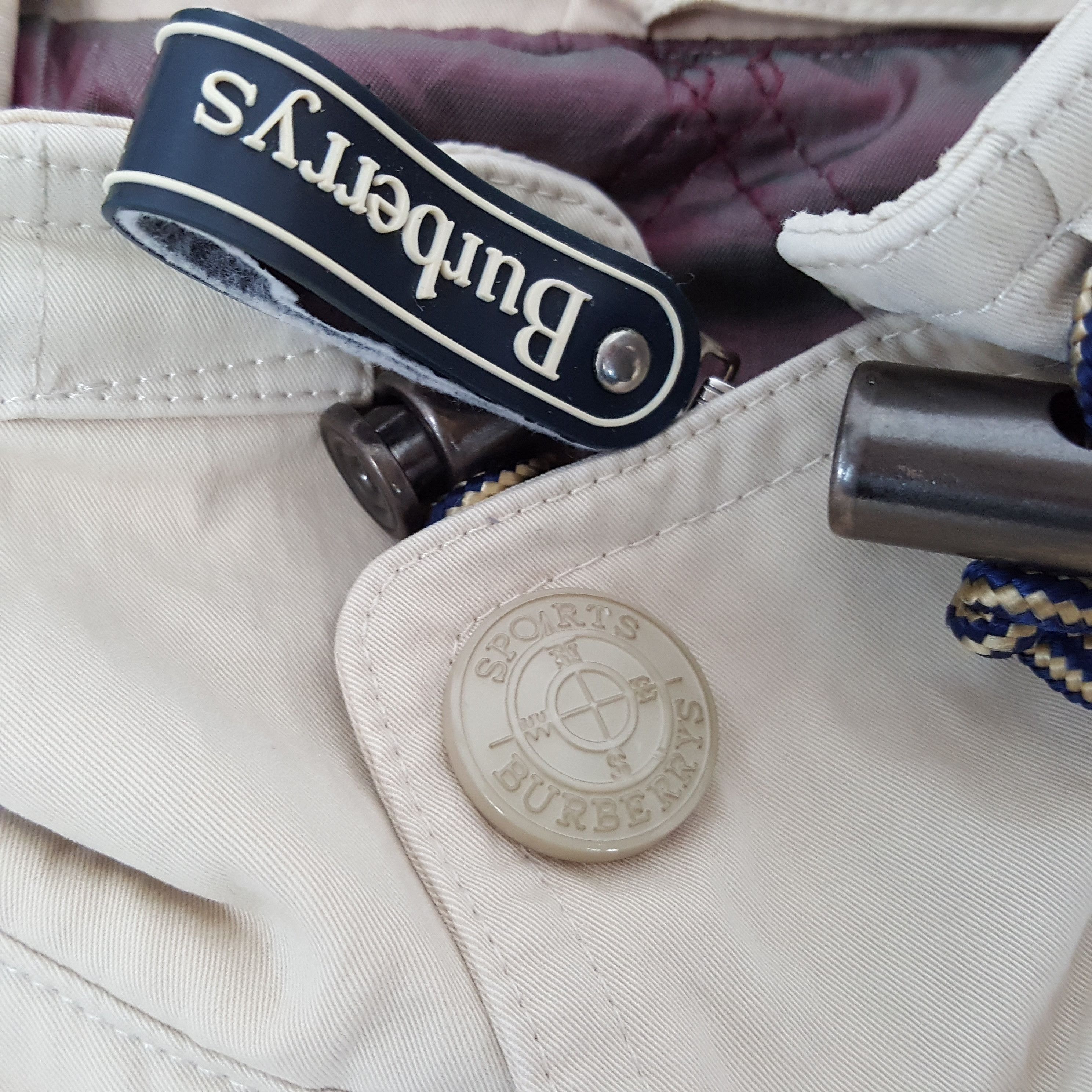 Burberry × Vintage Burberrys Luxury Brand Winter Style Small Logo Jacket Size US XL / EU 56 / 4 - 8 Thumbnail