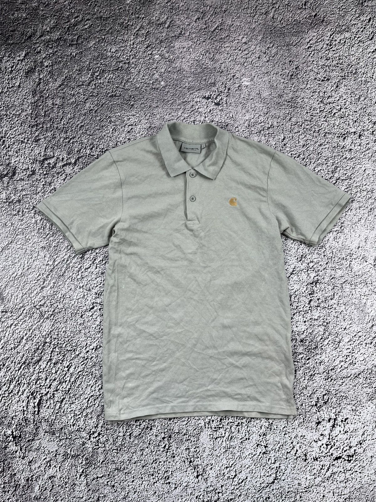 Carhartt Vintage Carhartt Polo T-shirt Small Logo tee size S Size US S / EU 44-46 / 1 - 1 Thumbnail