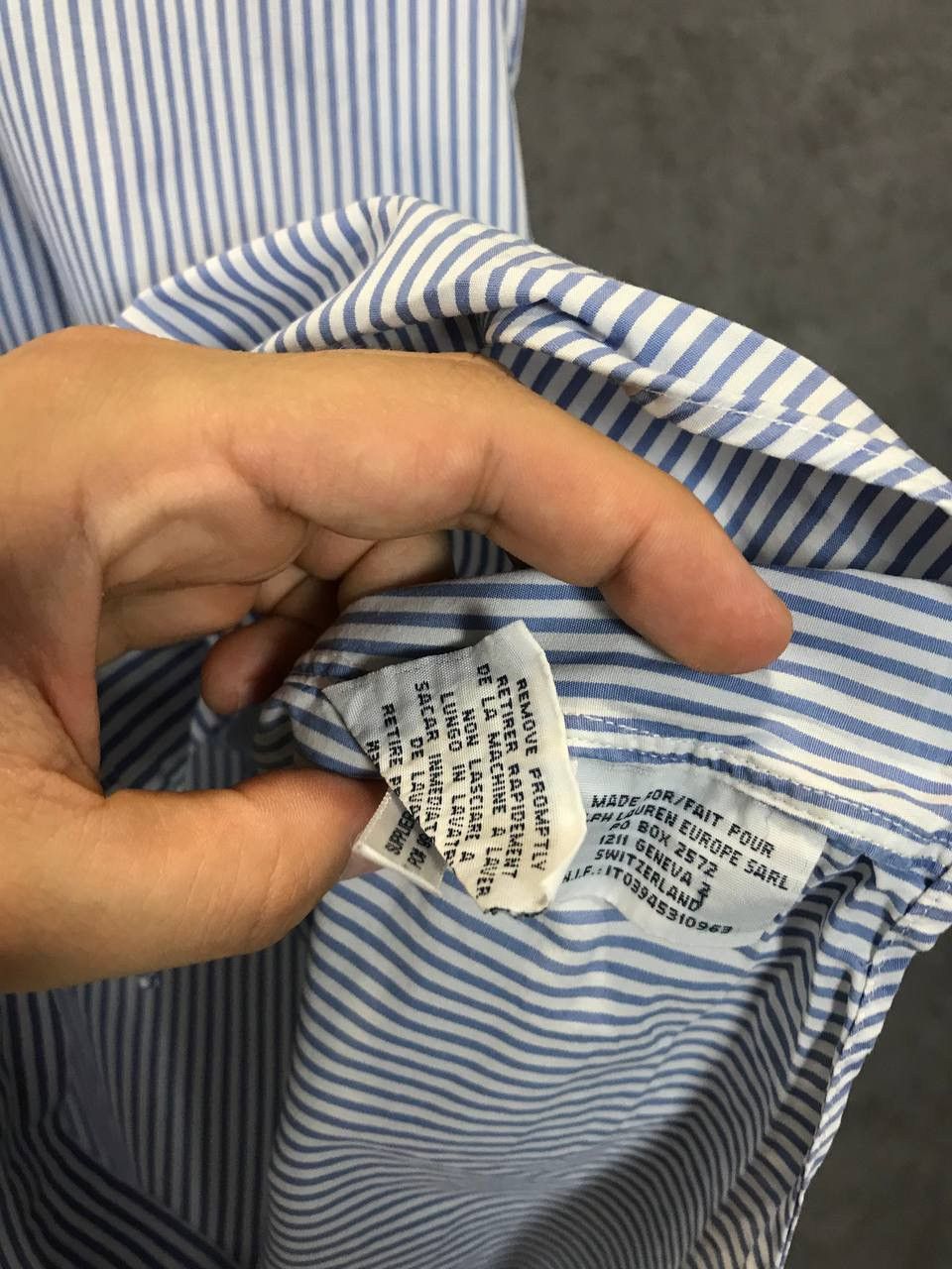 Polo Ralph Lauren Polo Ralph Lauren vintage designer logo striped shirt Size US S / EU 44-46 / 1 - 6 Thumbnail