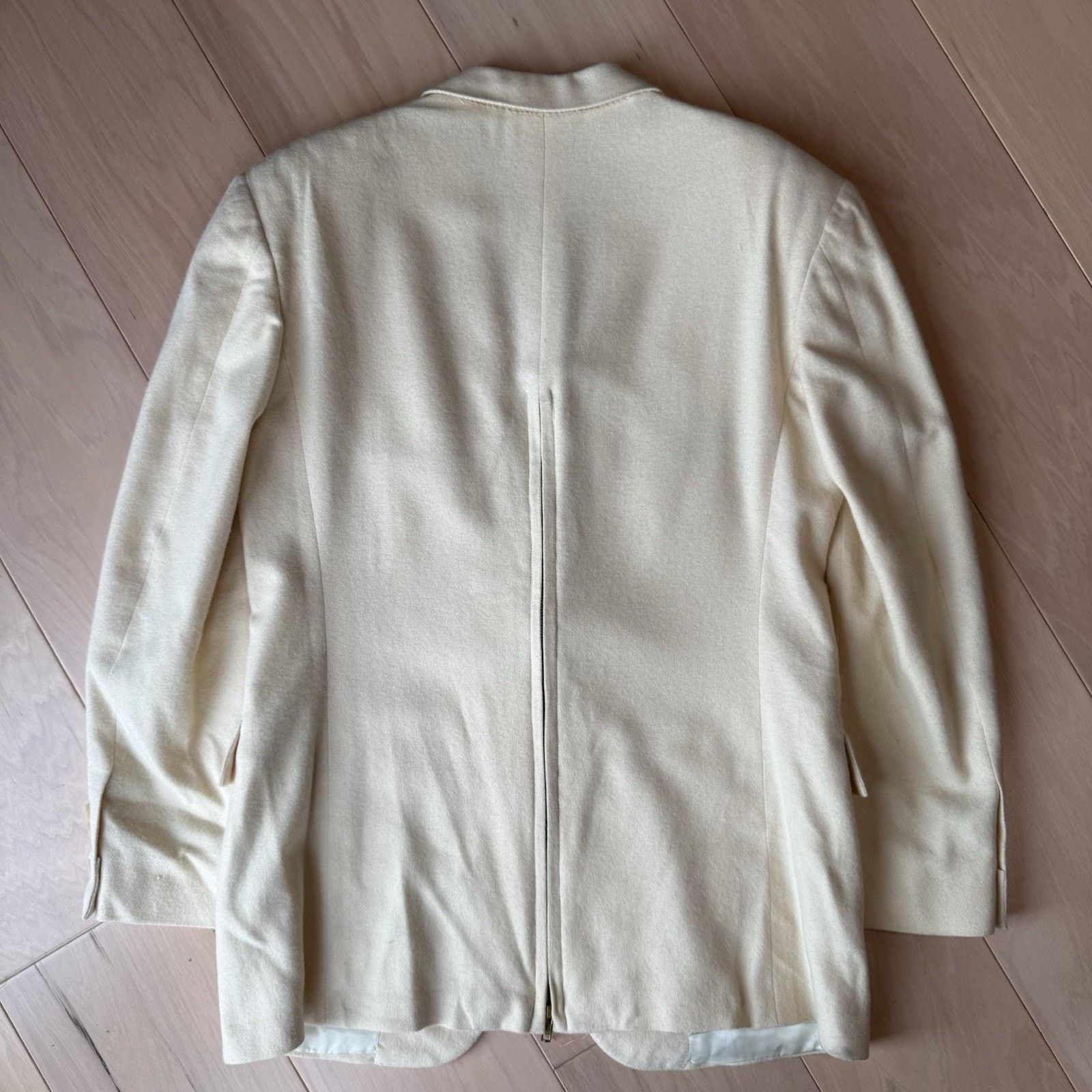 Polo Ralph Lauren × Vintage Vintage Polo Ralph Lauren Cashmere Blazer 40R Minimalist Size 40R - 10 Thumbnail