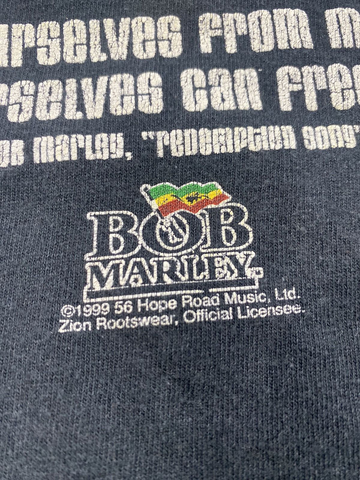 Band Tees 1999 BOB MARLEY Vintage Faded T-Shirt M Size US M / EU 48-50 / 2 - 7 Thumbnail