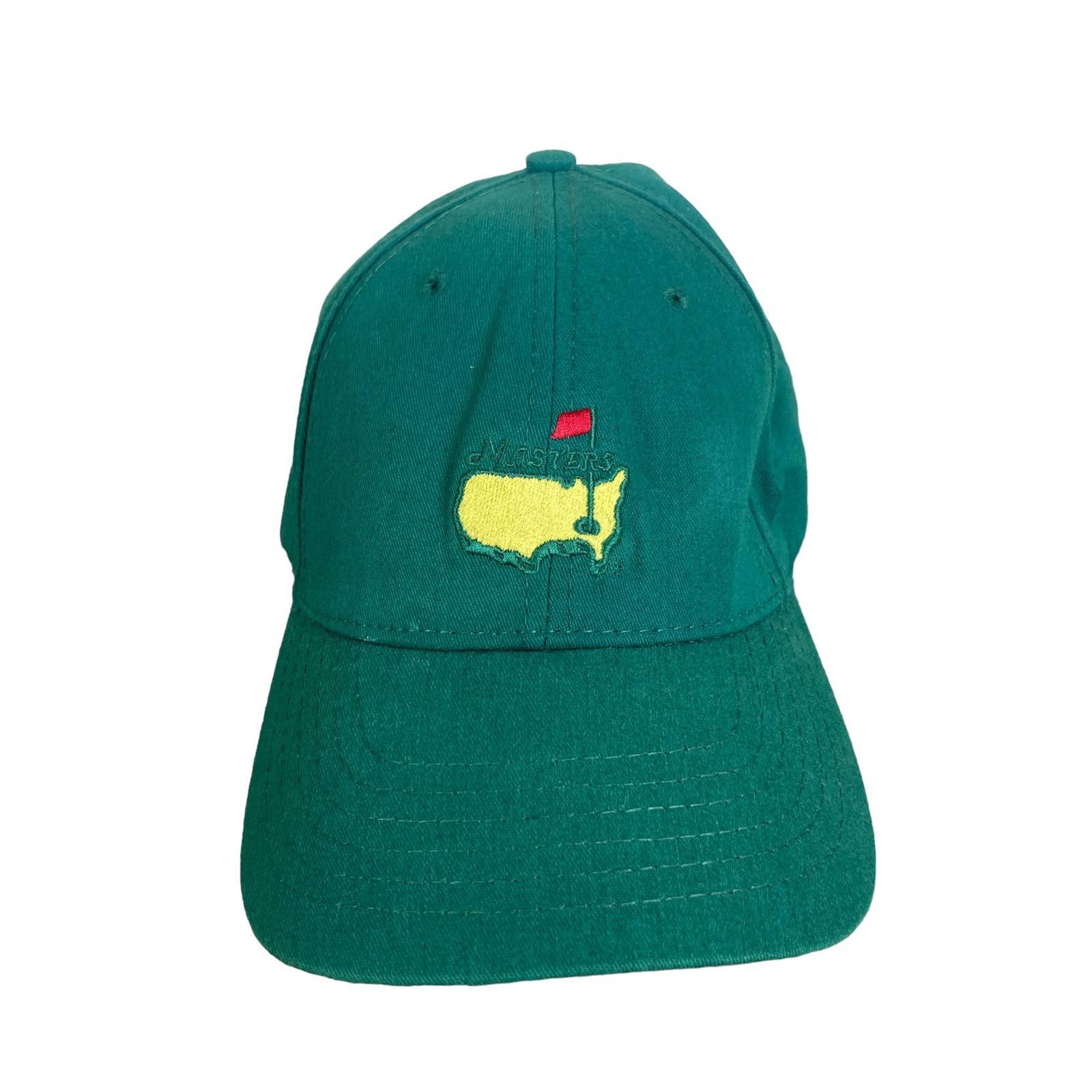Casquette American Needle Vintage Vert Avec Cordon Et Bracelet En Cuir - Édition Masters Golf