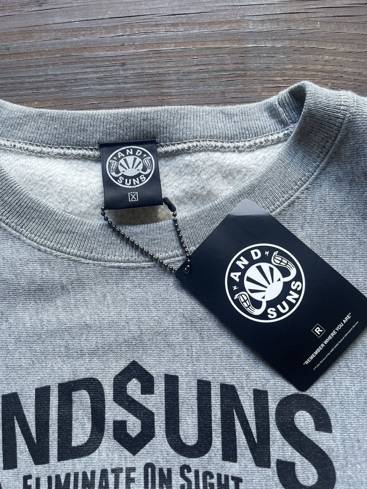 ANDSUNS NWT AndSuns crewneck sweatshirt Size US XL / EU 56 / 4 - 3 Thumbnail