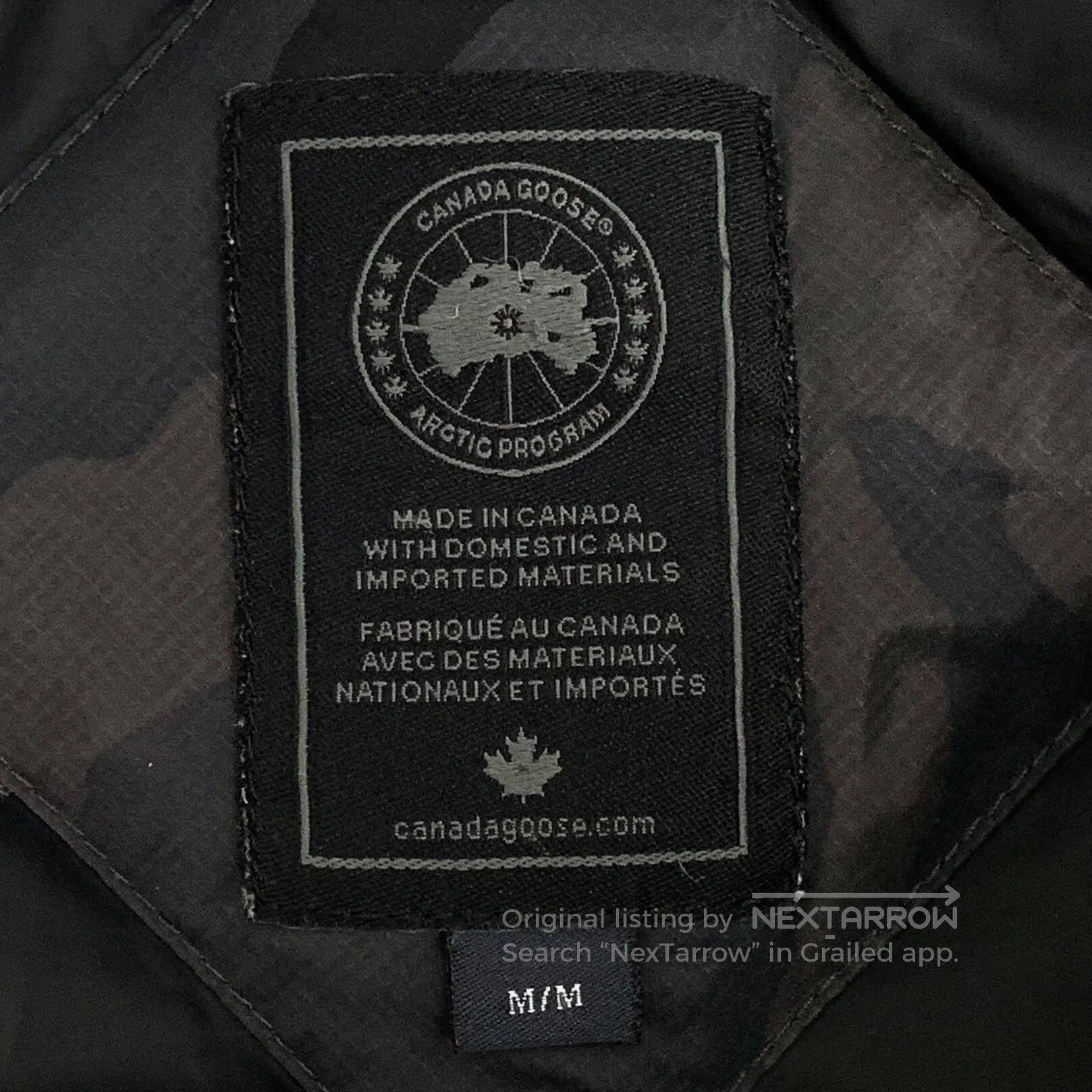 Canada Goose Canada Goose Color Blocked Camouflage Nylon Hooded Zip Up Size US M / EU 48-50 / 2 - 6 Thumbnail