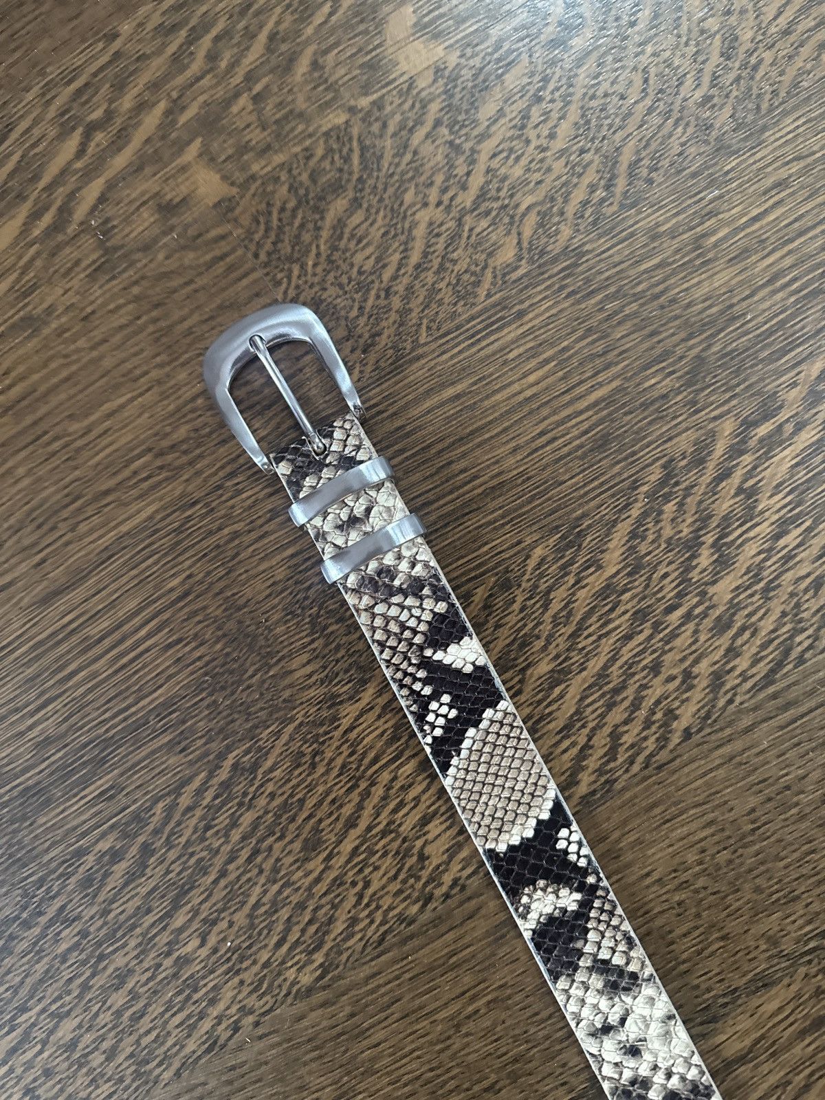 H&M H&M Atelier western snake skin belt Size 34 - 2 Thumbnail