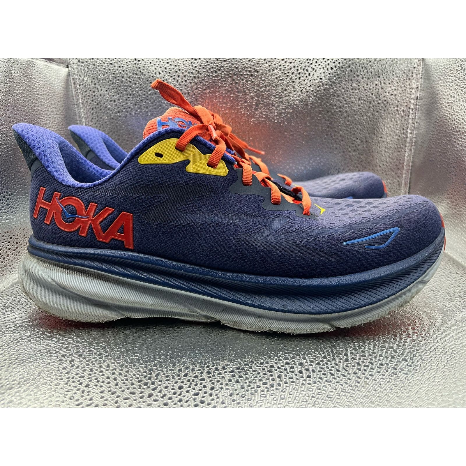 Hoka HOKA Clifton 9 Bellwether Blue/Dazzling Mens Shoes Sneakers Size US 10.5 / EU 43-44 - 1 Thumbnail