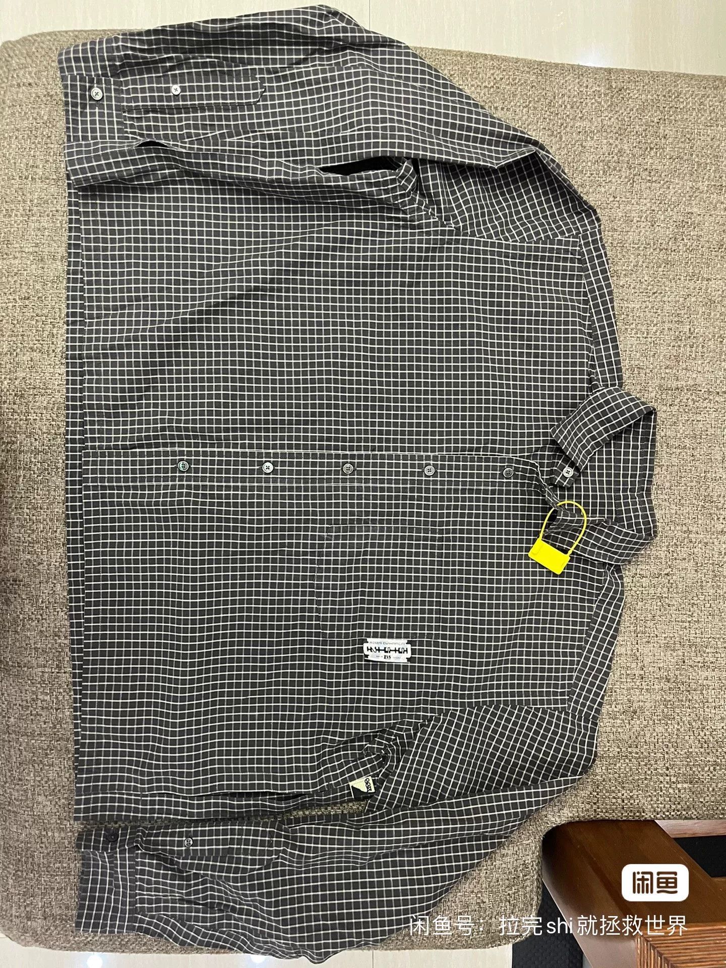 Beams Japan BEAMS SSZ Cut Check Shirt XL Size US XL / EU 56 / 4 - 1 Thumbnail