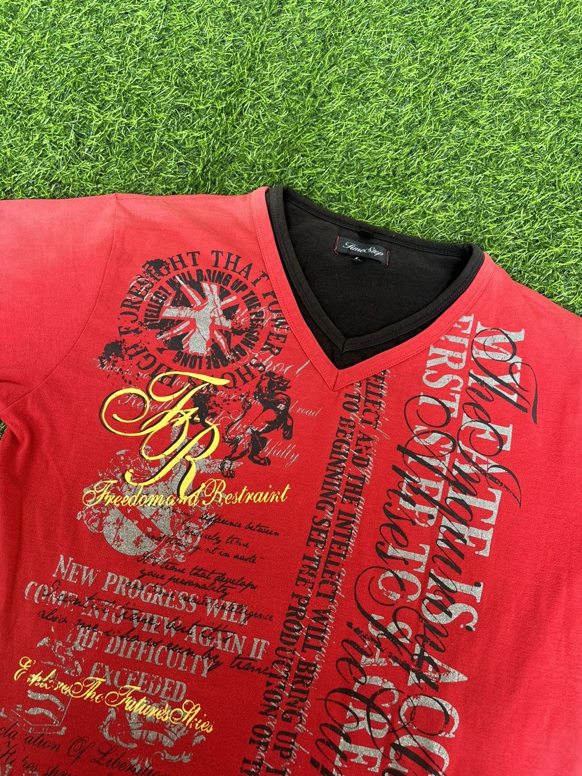 Hysteric Glamour Y2k Gime Step Ifsixwasnine Punk Style Tshirt Size US L / EU 52-54 / 3 - 3 Thumbnail