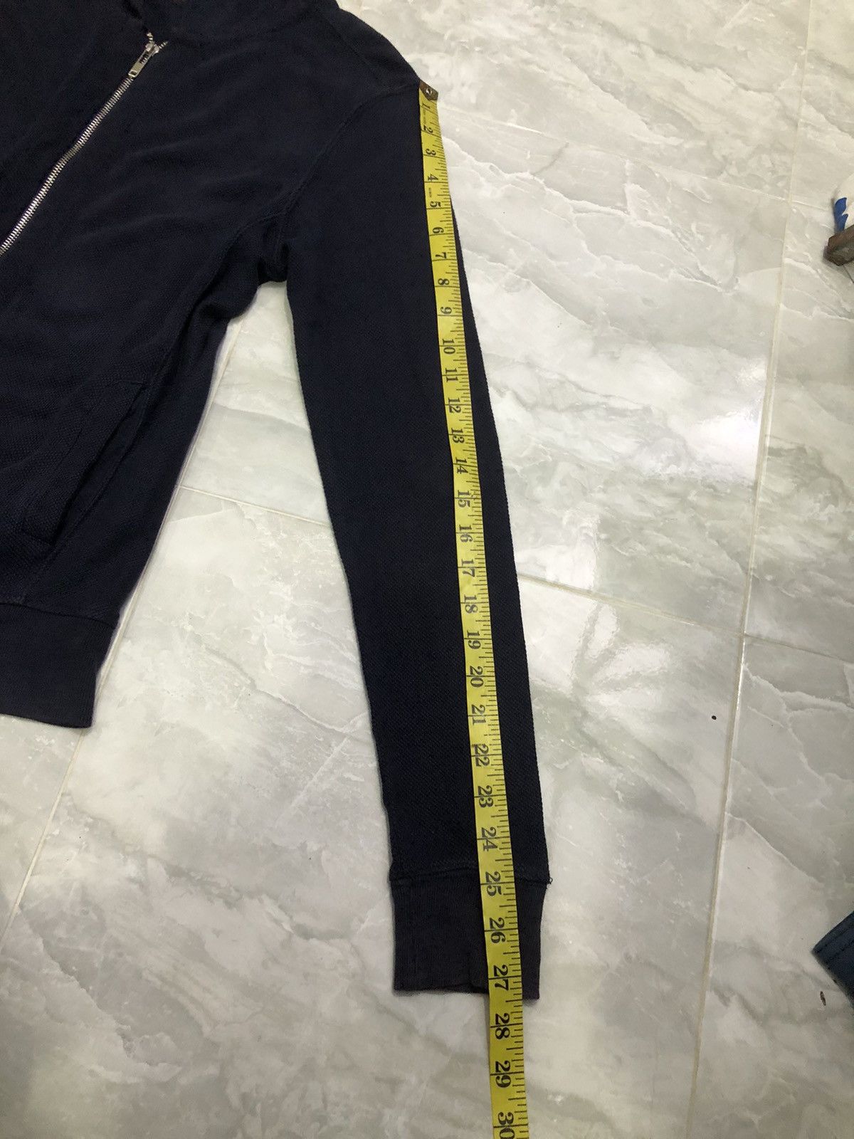 Zara Zara Man Basic Navy Zip Hoodie Basic Collection Size US M / EU 48-50 / 2 - 17 Thumbnail