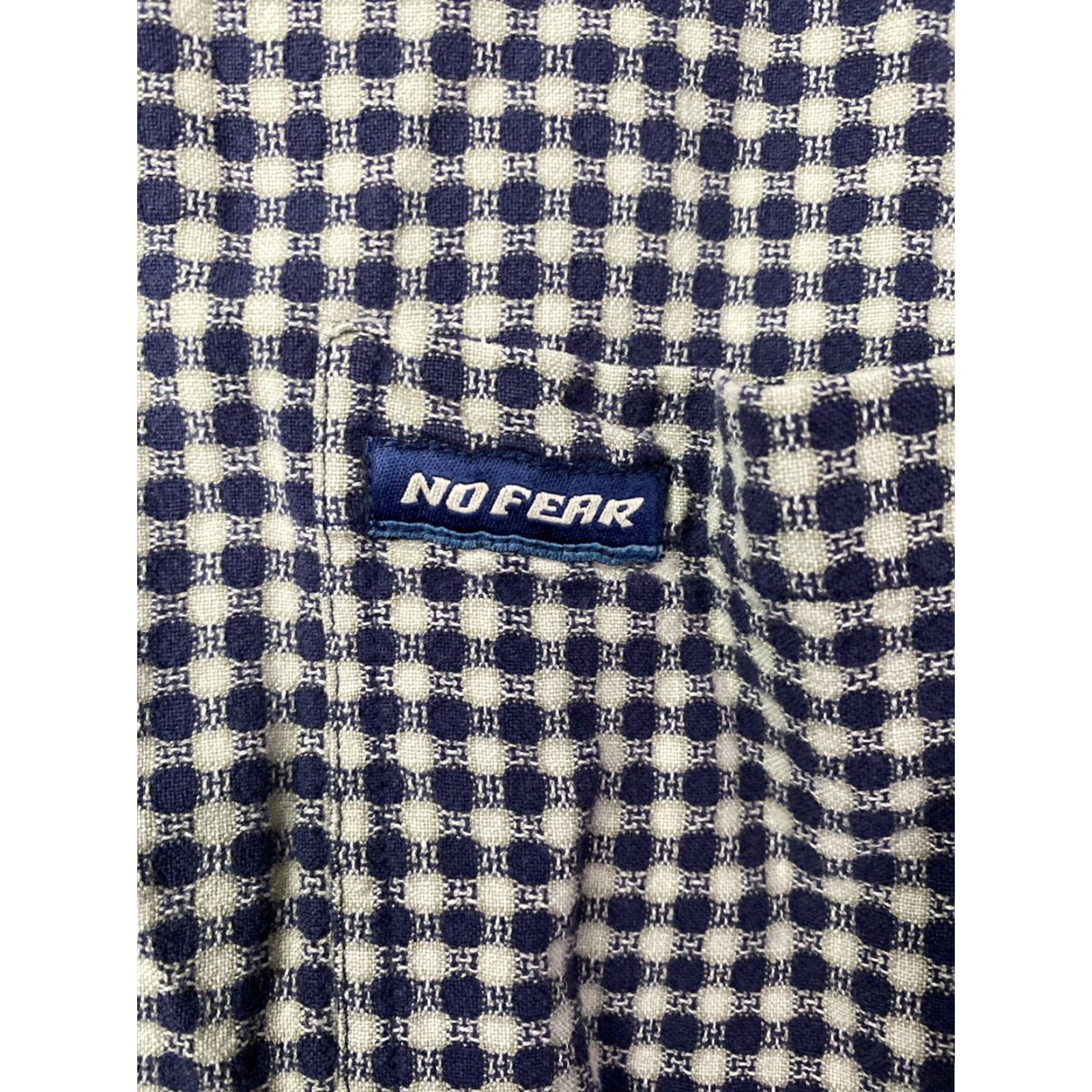 No Fear No Fear Y2K Mens Long Sleeve Button-Up Shirt Skate Casual Multicolor L Size US L / EU 52-54 / 3 - 3 Thumbnail