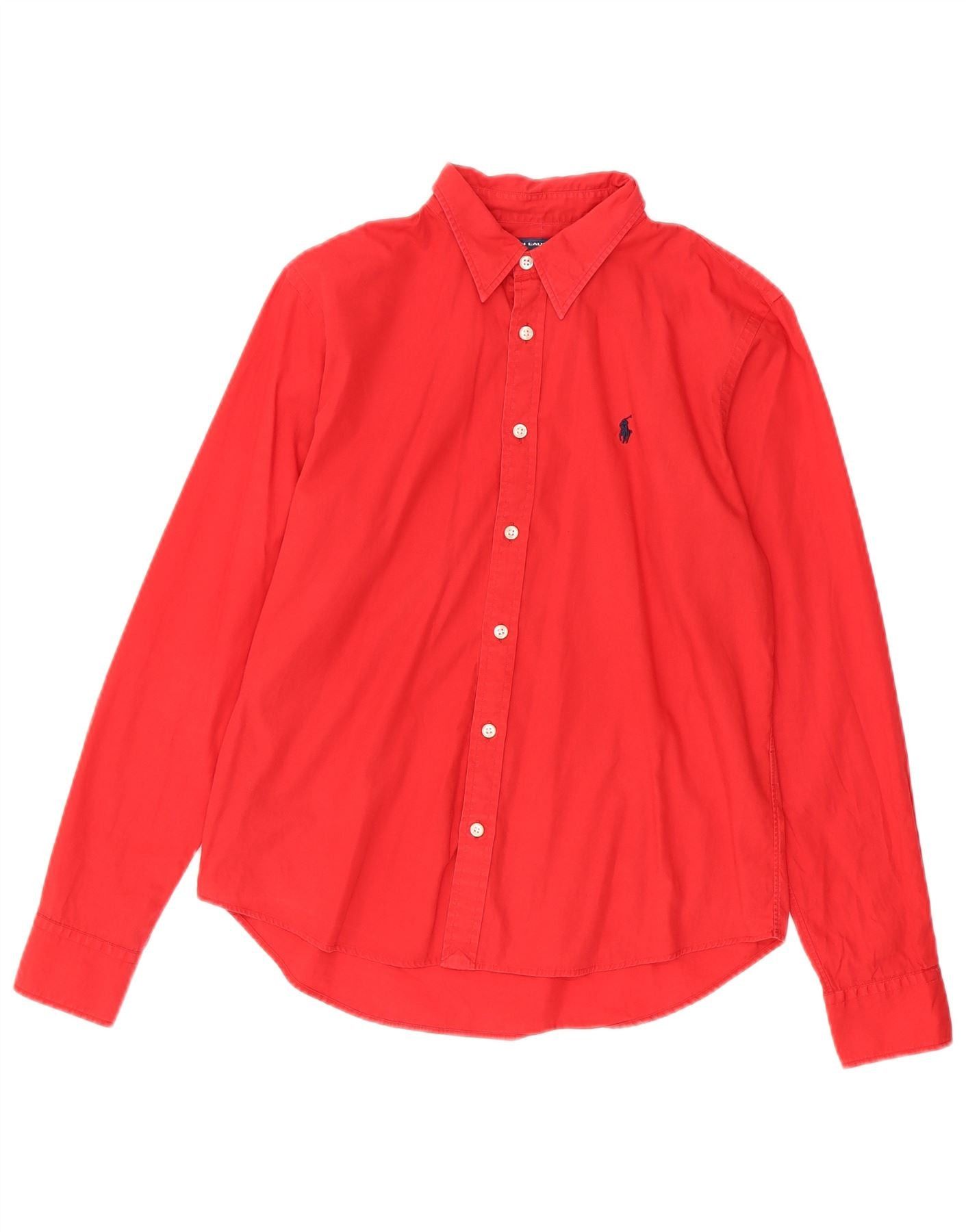 Ralph Lauren Womens Golf Shirt US 10 Large Red Cotton Size S / US 4 / IT 40 - 1 Thumbnail