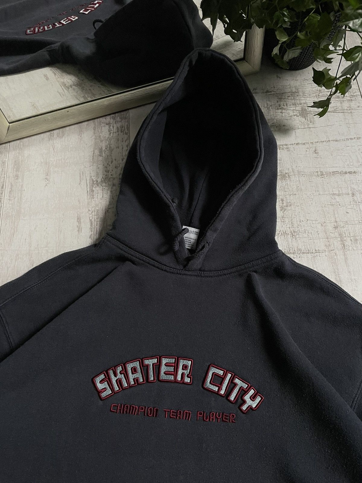 Other Vintage Skater City 90’s Fade Hoodie Boxy Fit RARE Size US L / EU 52-54 / 3 - 3 Thumbnail