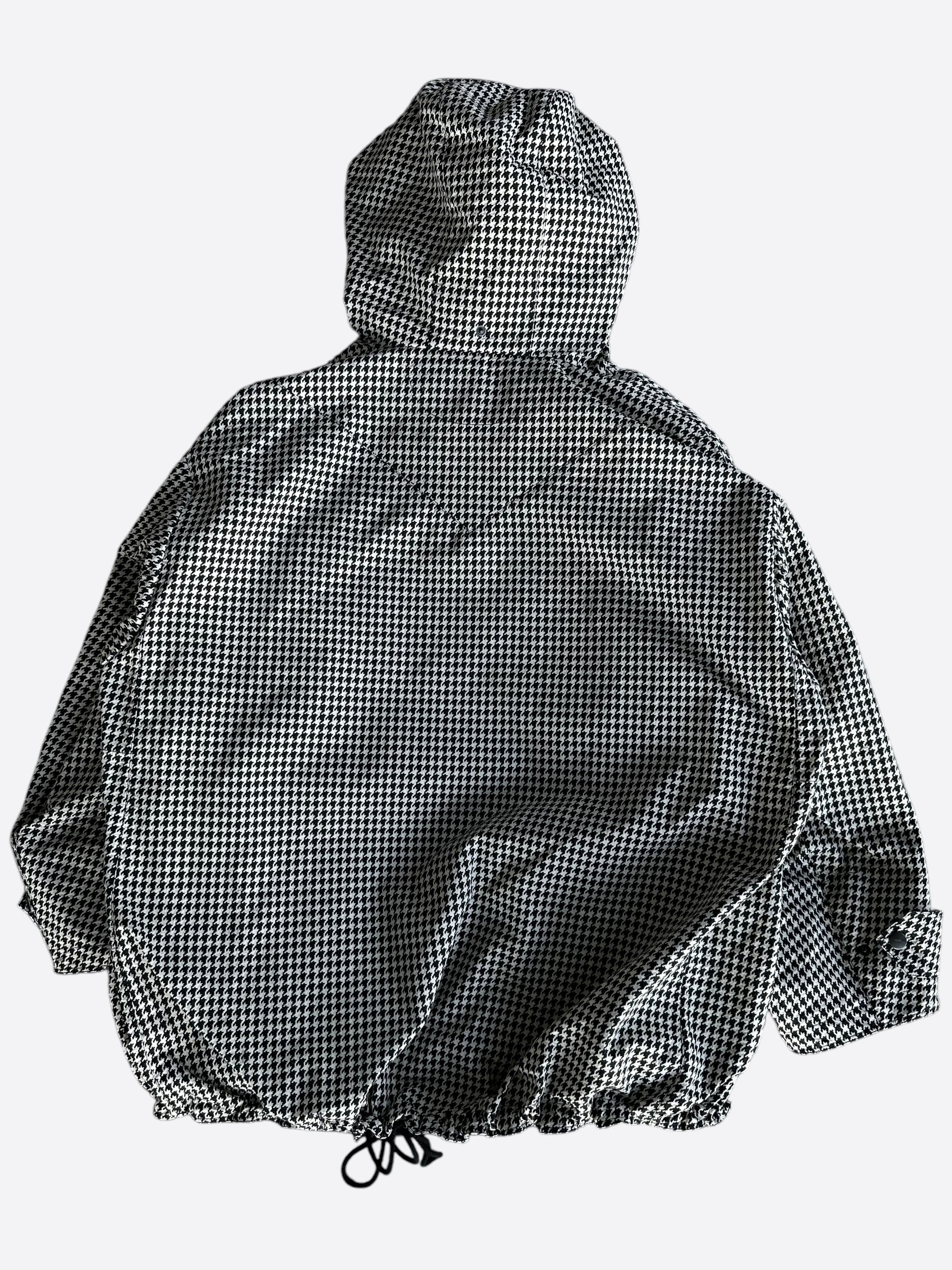 Dior Dior Black & White Houndstooth Oversized Women's Anorak Size M / US 6-8 / IT 42-44 - 2 Thumbnail