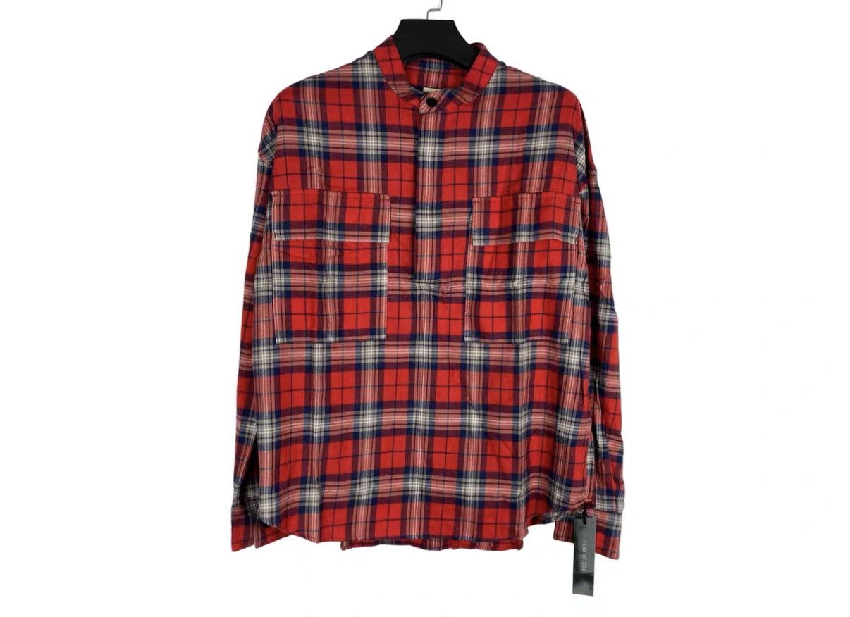 Fear of God Fear Of God 5th Plaid Long Sleeve Henley Shirt J31 Size US M / EU 48-50 / 2 - 1 Thumbnail