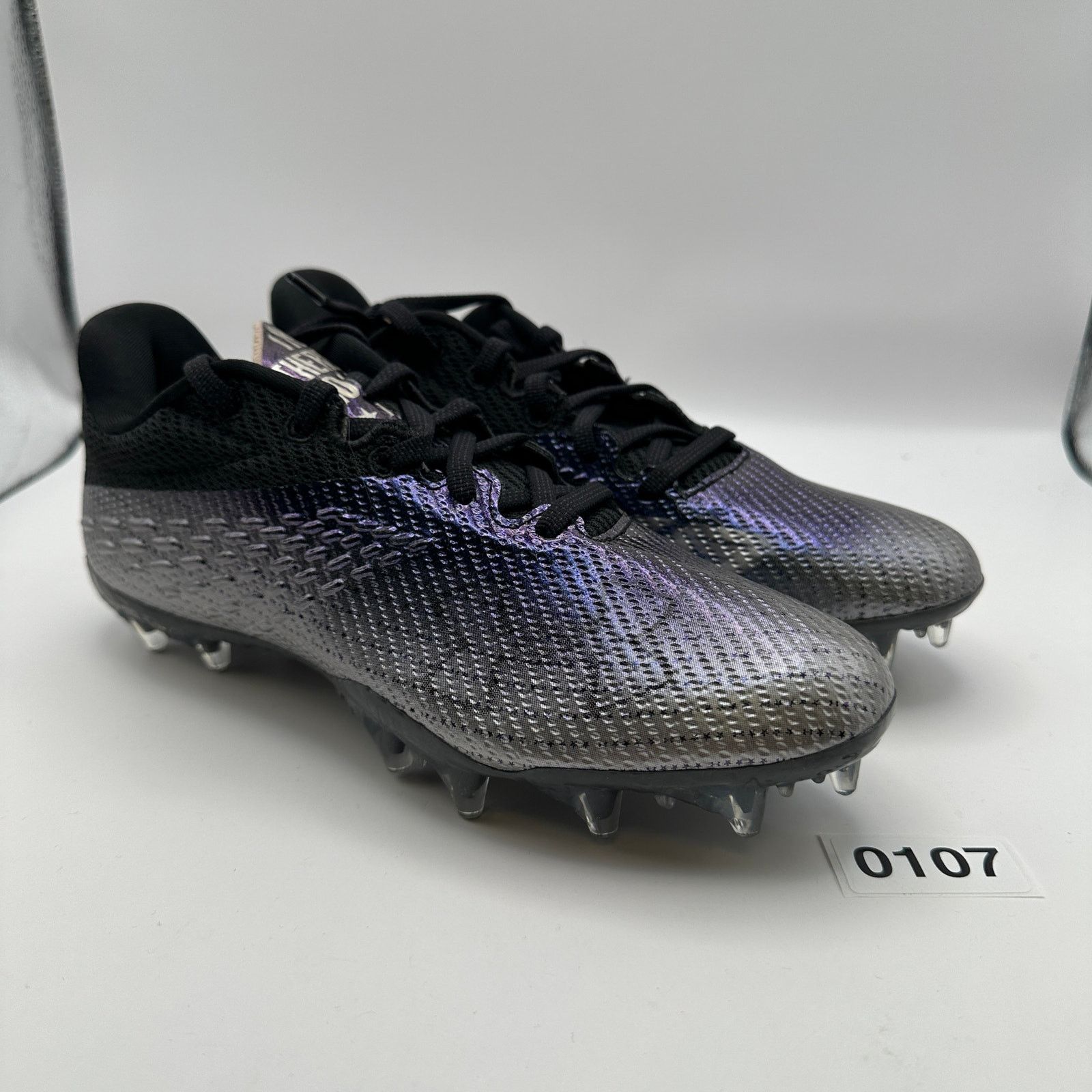 Under Armour UNDER ARMOUR Blue Smoke MC Cleats Womens sz 8 Size US 8 / IT 38 - 2 Thumbnail