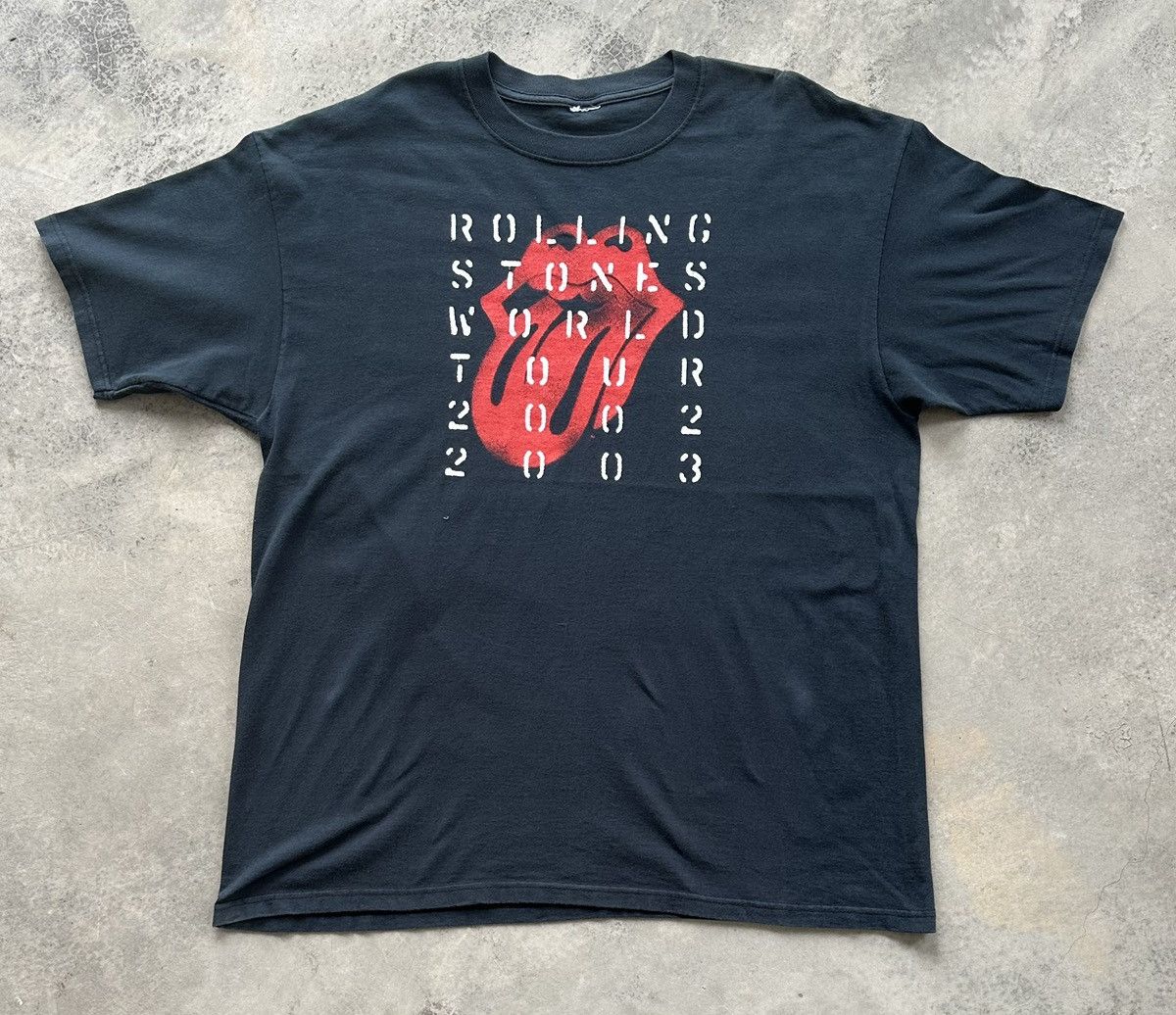 ROLLING STONES EUROPEAN TOUR 2003 Tシャツ Band Tees × The Rolling Stones × Vintage Vintage The Rolling
