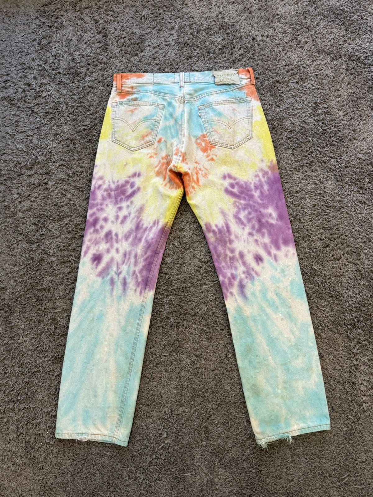 Gallery Dept. Gallery Dept Marley Denim Tye Dye Levi Jeans Size 32 Size US 32 / EU 48 - 8 Thumbnail