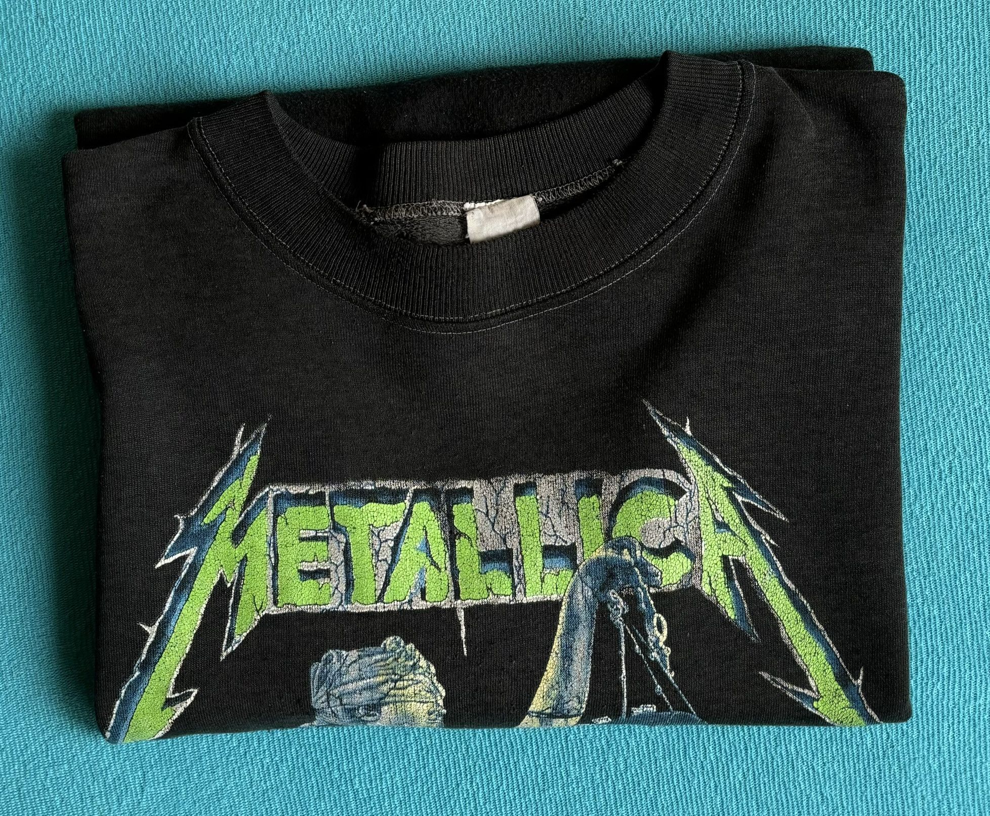 Metallica Metallica Europe 88 sweatshirt size. M Size US M / EU 48-50 / 2 - 18 Thumbnail