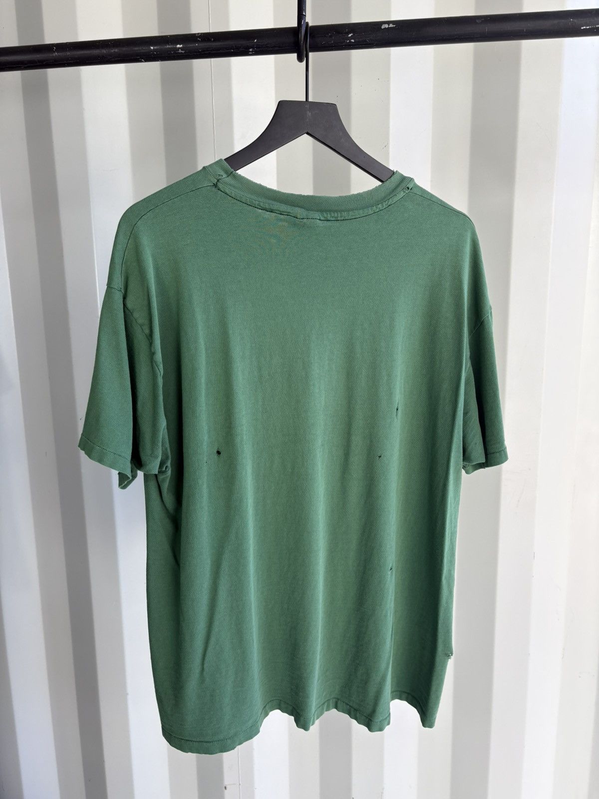 Vintage Thrashed Polo Eagle Rock Faded Distressed Shirt GRUNGE Band Size US XL / EU 56 / 4 - 3 Thumbnail