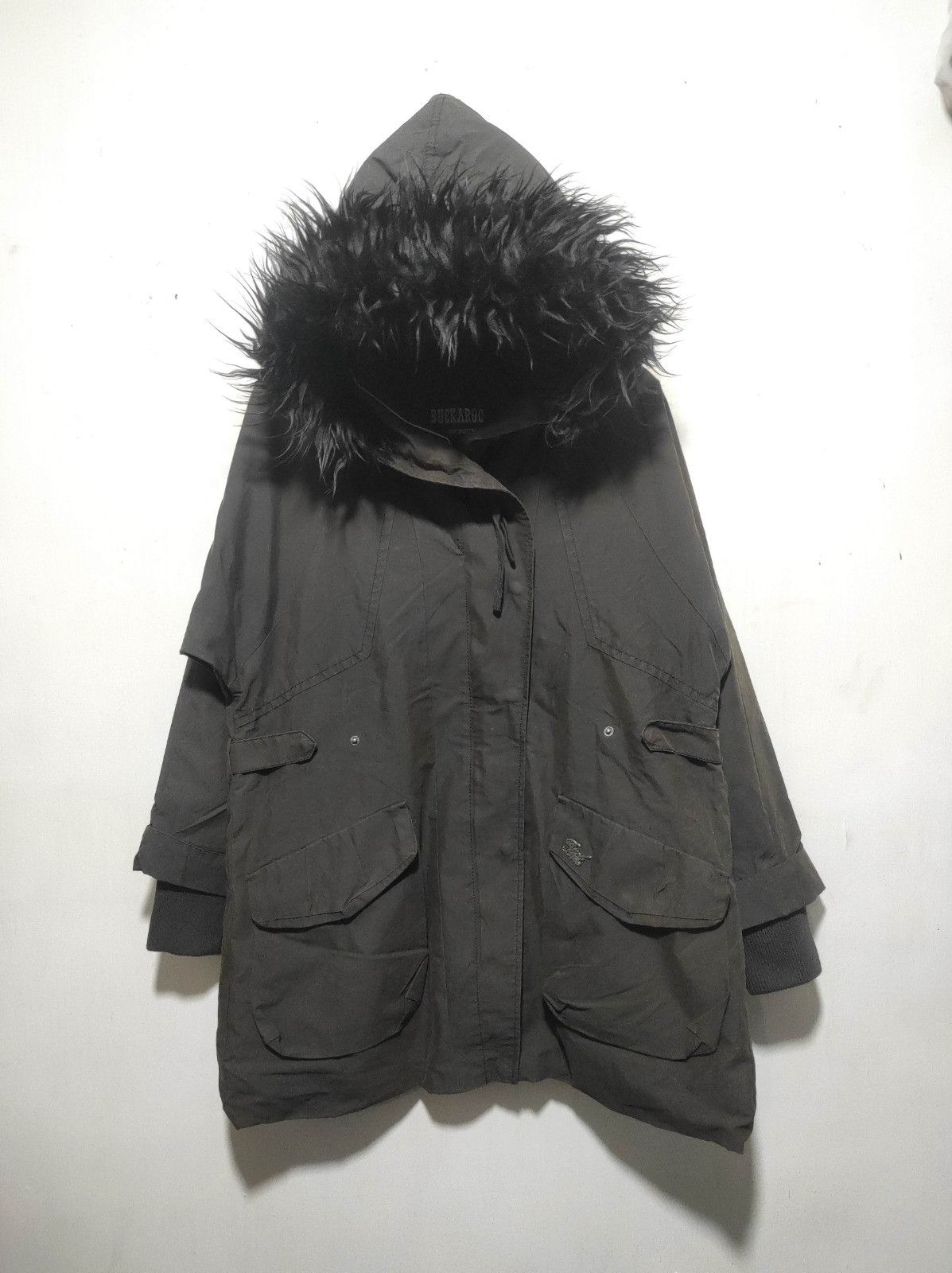 BUCKAROO Buckaroo fur hoodie parka Jacket LGB style Size US M / EU 48-50 / 2 - 2 Thumbnail