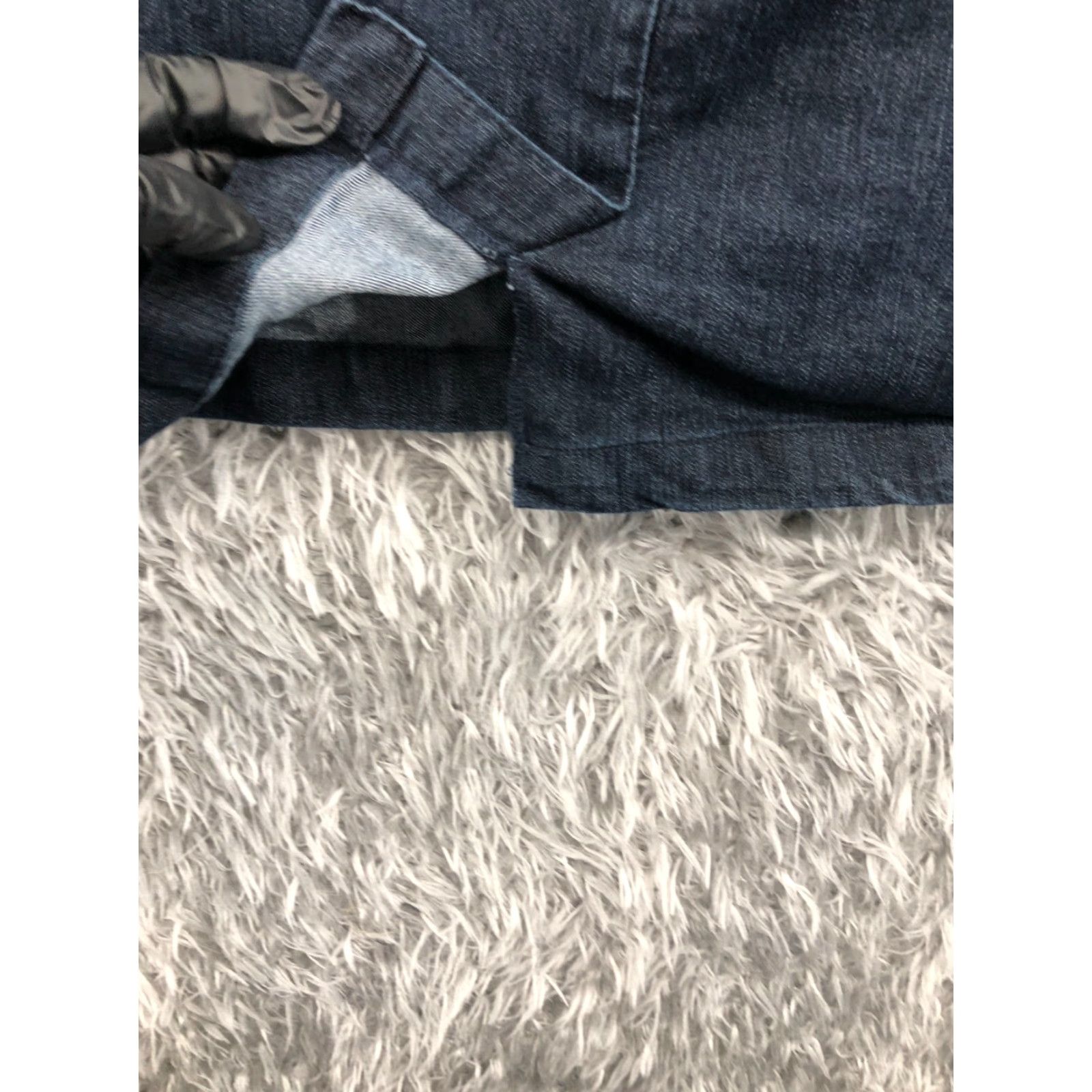 Vintage Sonoma Denim Skirt Womens Size 8 Blue Jean Straight & Pencil Midi Regular Daywear Casual Size 30" / US 8 / IT 44 - 7 Thumbnail
