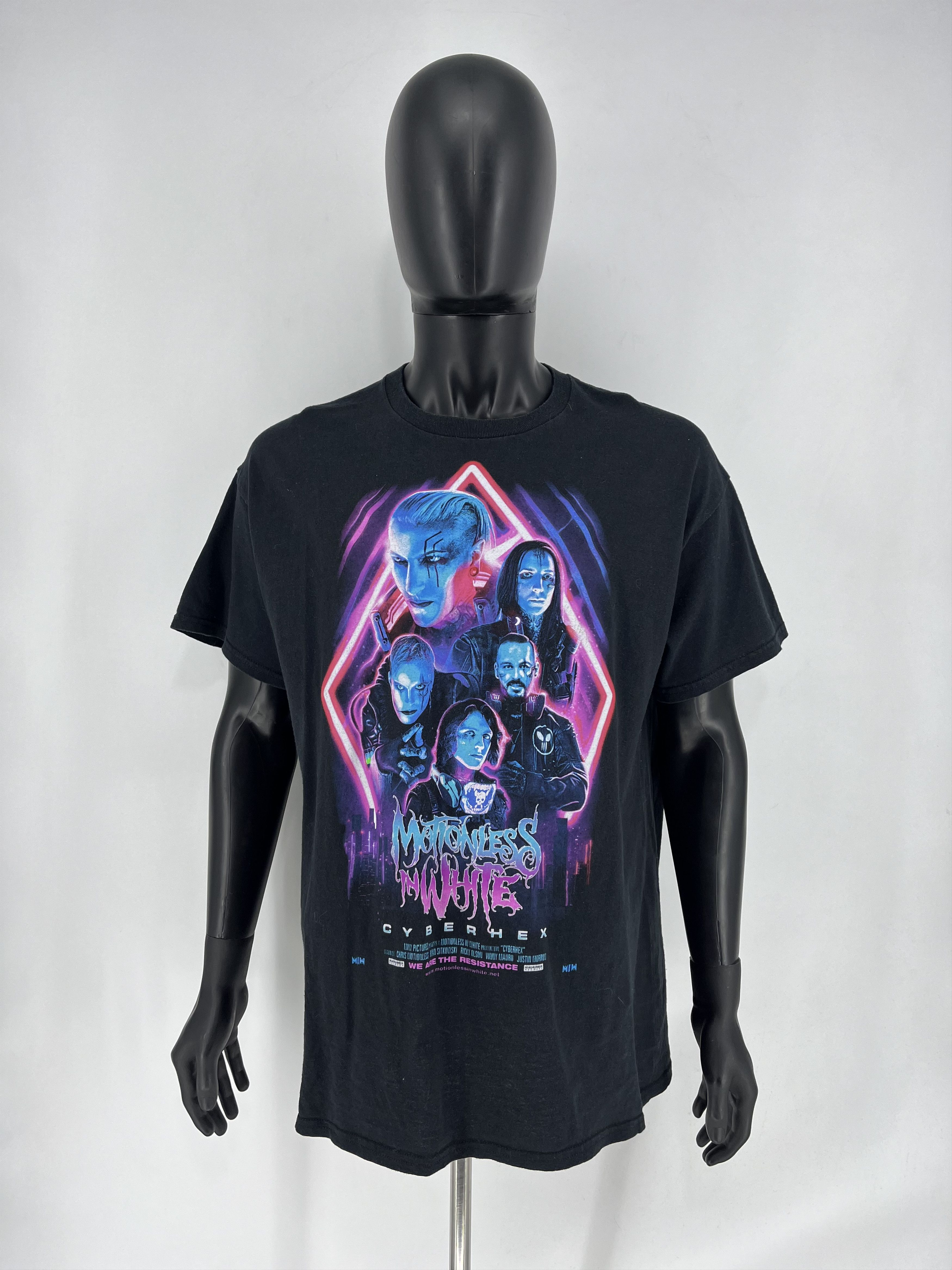 Band Tees × Vintage Vintage Motionless In White Heavy Metal Band Tee Size US XL / EU 56 / 4 - 2 Thumbnail