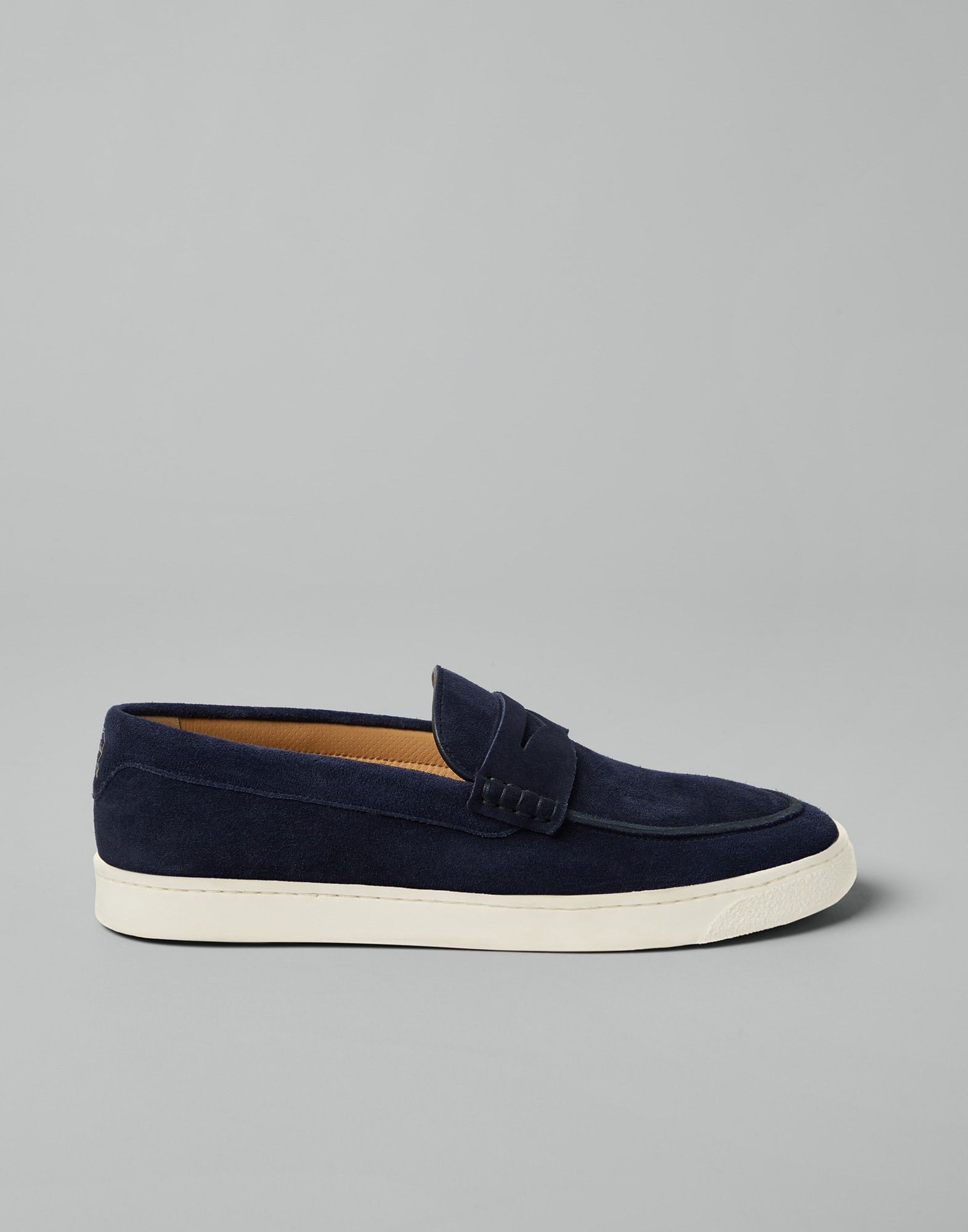 Brunello Cucinelli o1la1rc1a0425 Loafer in Blue Size US 8 / EU 41 - 2 Thumbnail