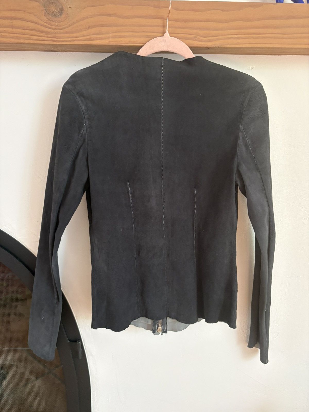 10sei0otto 10Sei0otto Leather Cardigan Jacket Size US M / EU 48-50 / 2 - 3 Thumbnail