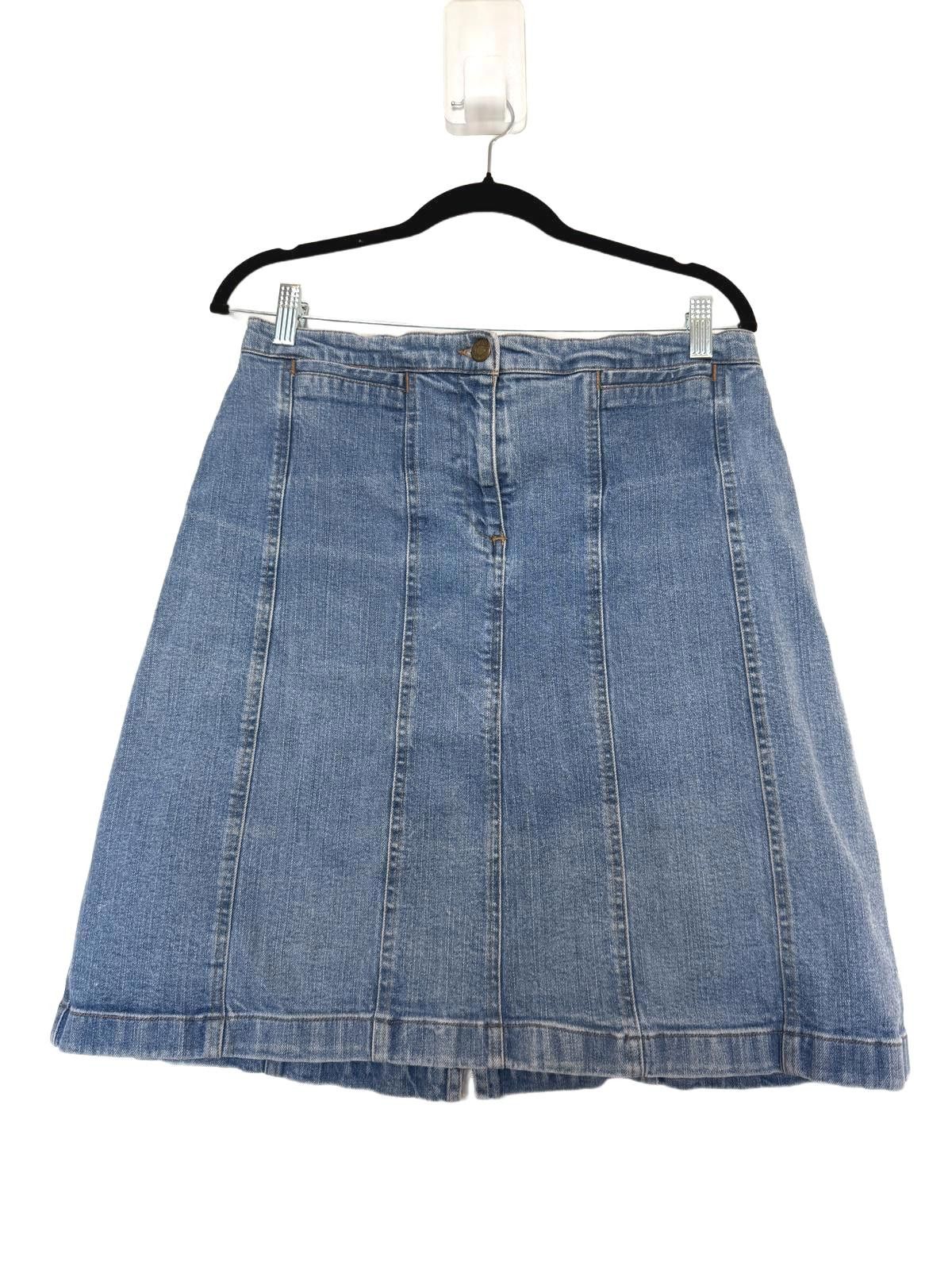 Jonathan Saunders Vintage jones Sport Denim Jean Skirt - Y2K Style Size 32" / US 10 / IT 46 - 1 Thumbnail