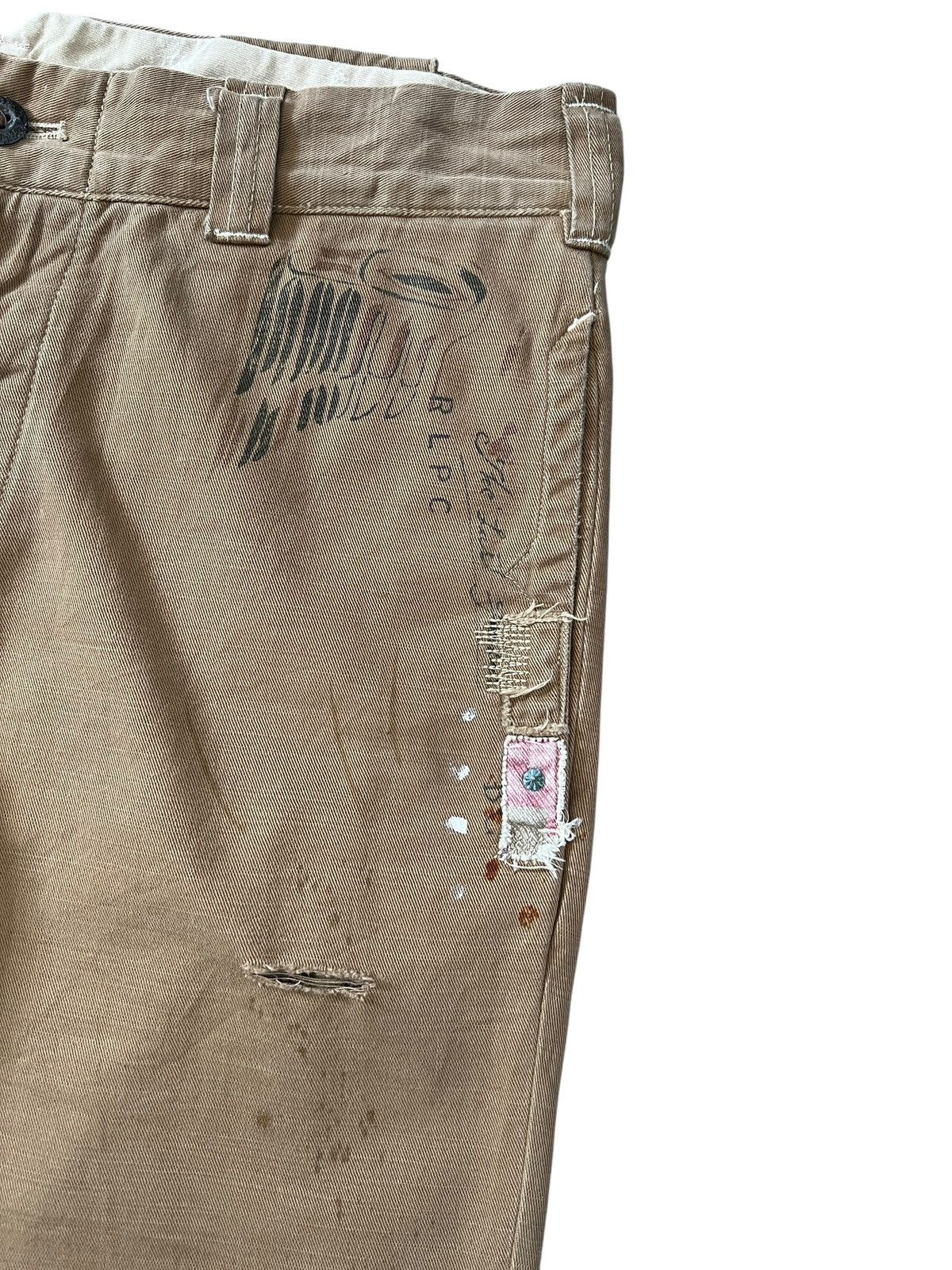 Polo Ralph Lauren Vintage Polo Ralph Lauren ‘Built Well” Printed Chinos Size US 33 - 5 Thumbnail