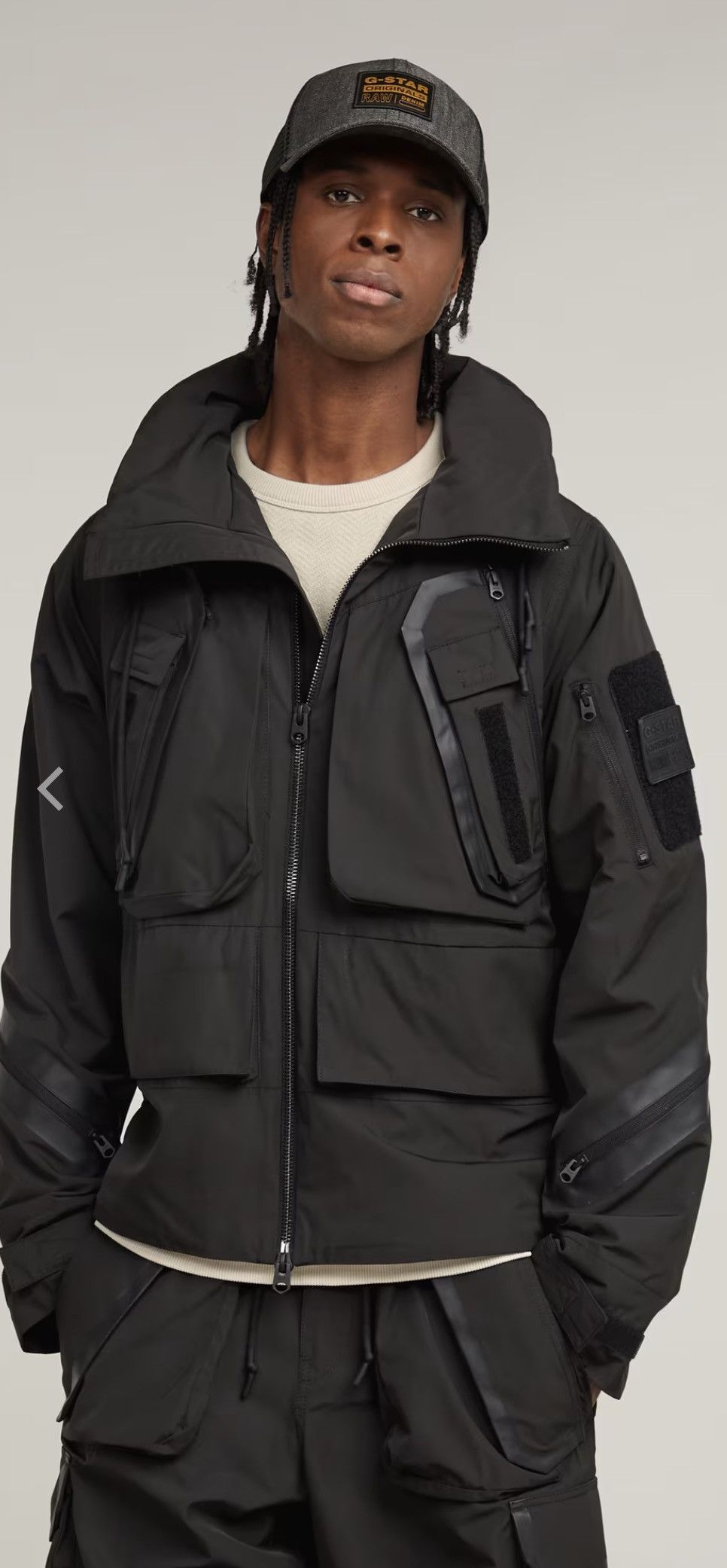 G-Star G-star Raw cargo jacket limited edition black Size US XL / EU 56 / 4 - 6 Thumbnail