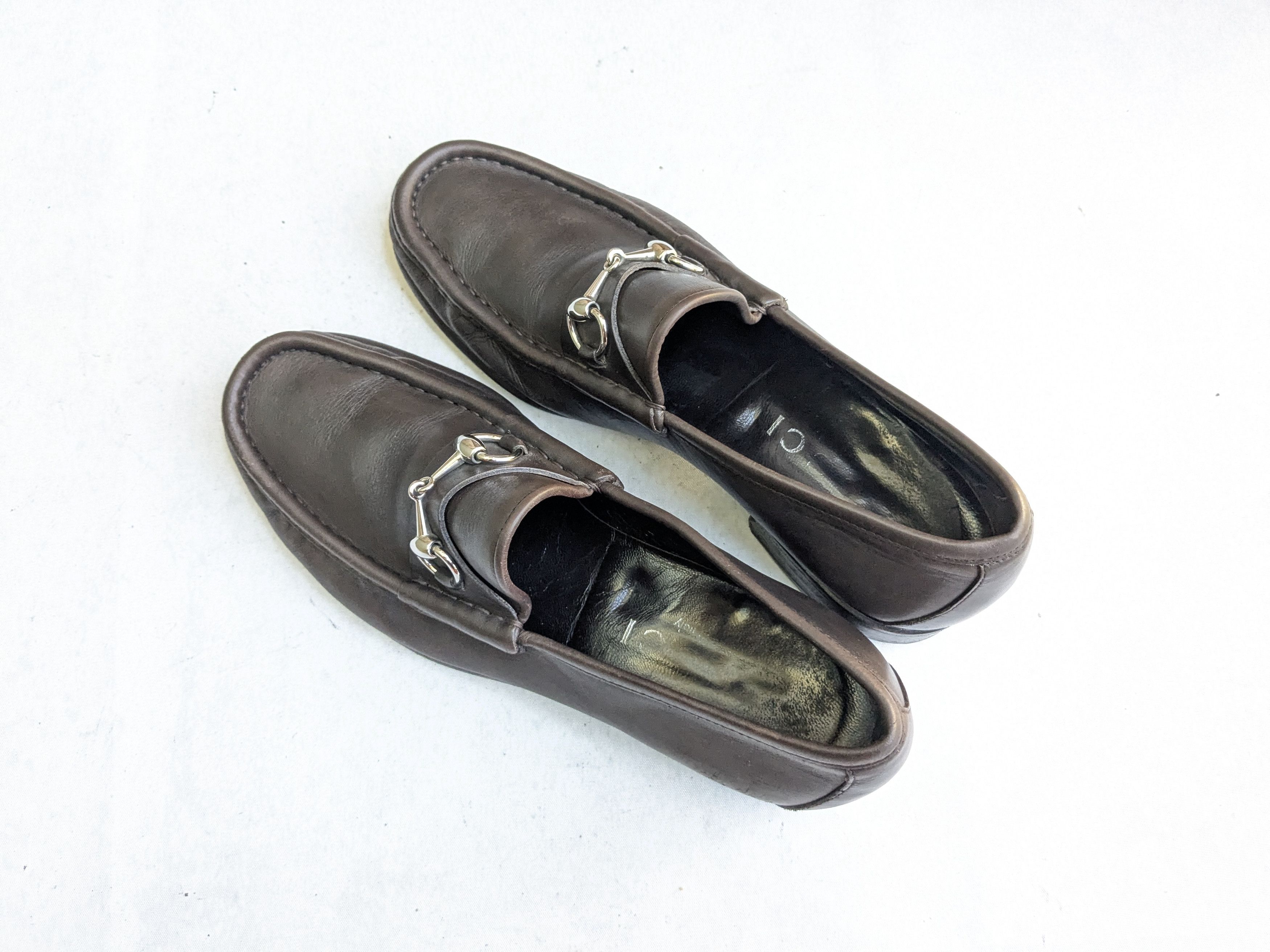 Gucci Gucci Horsebit Loafers Brown 8.5 D Leather Slip Ons Size US 8.5 / EU 41-42 - 13 Thumbnail