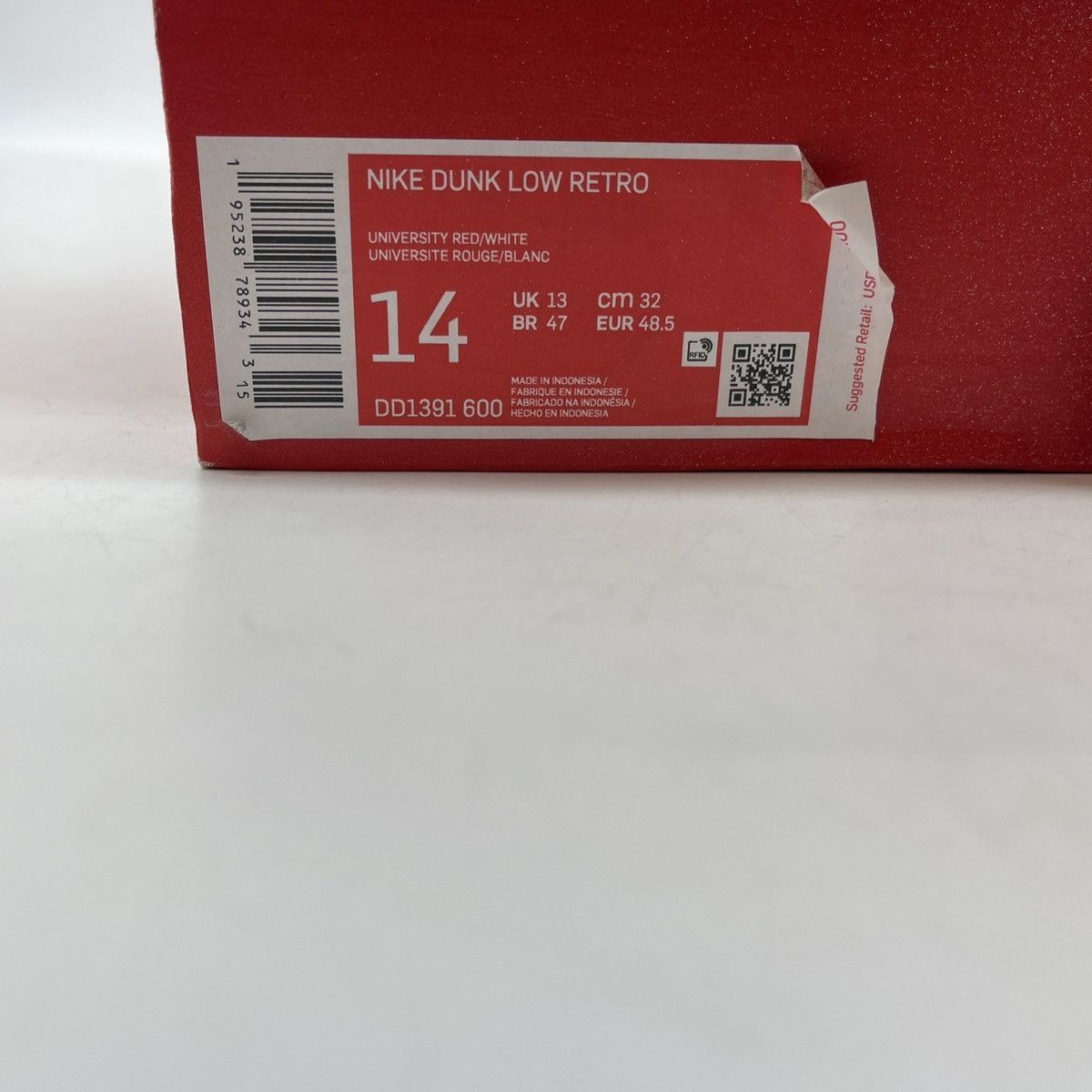 Nike Dunk low championship red Size US 14 / EU 47 - 9 Thumbnail