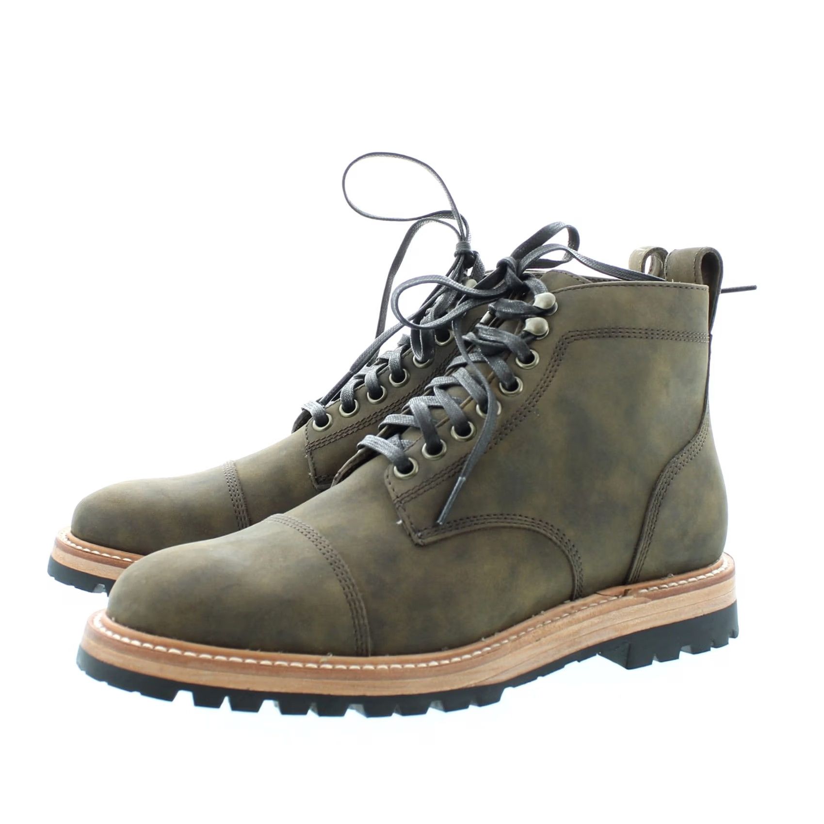 Taylor Stitch Taylor Stitch Moto Boot Men's Casual Boot, Espresso Waterproof Brown 7 Leather Cap Toe, Goodyear Welt, Ankle, Handmade, Limited Edition, 2021 Size US 7 / EU 40 - 3 Thumbnail