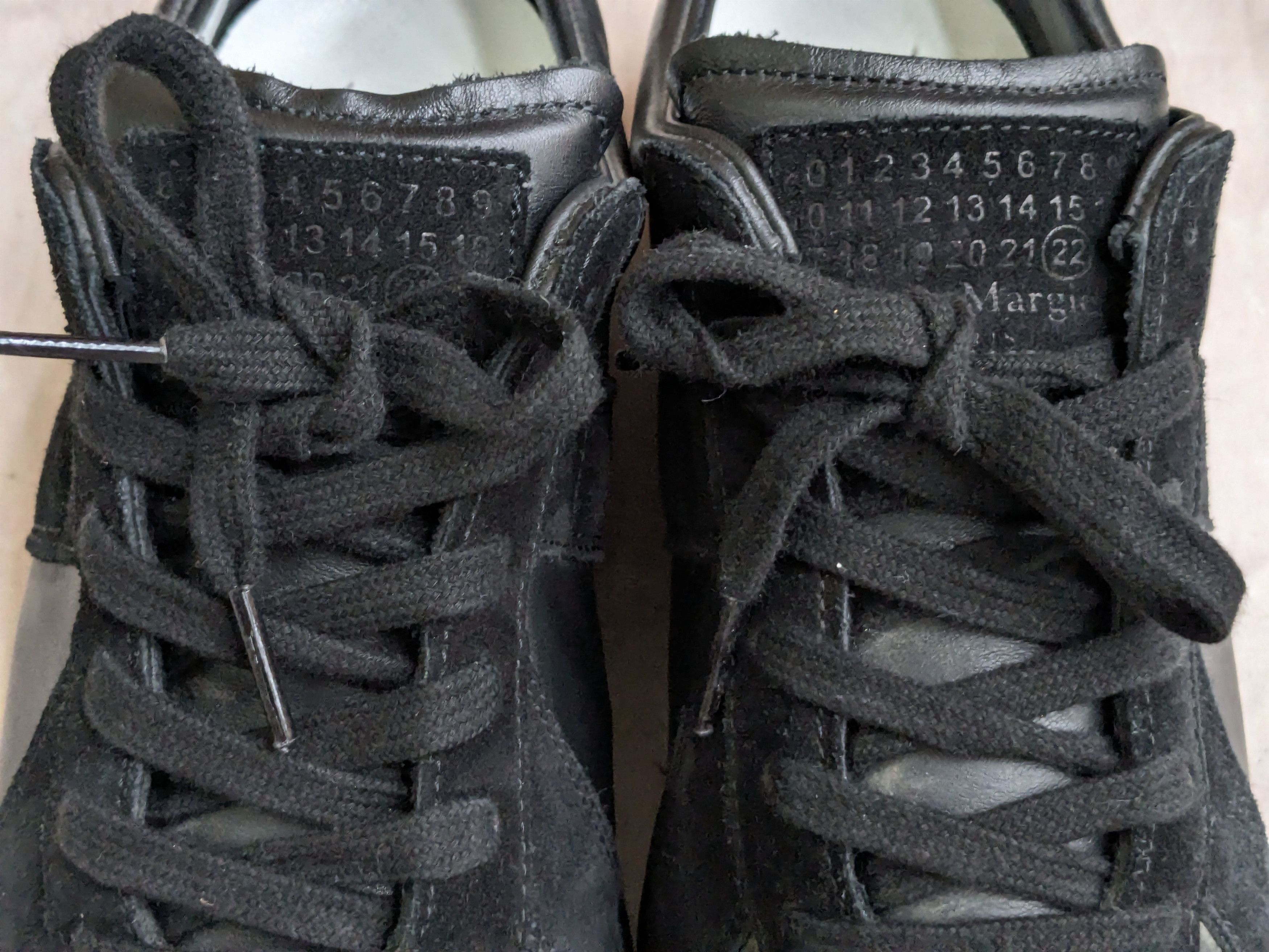 Maison Margiela Maison Margiela Replica GAT Black 8 41 Low Tops Size US 8 / EU 41 - 7 Thumbnail