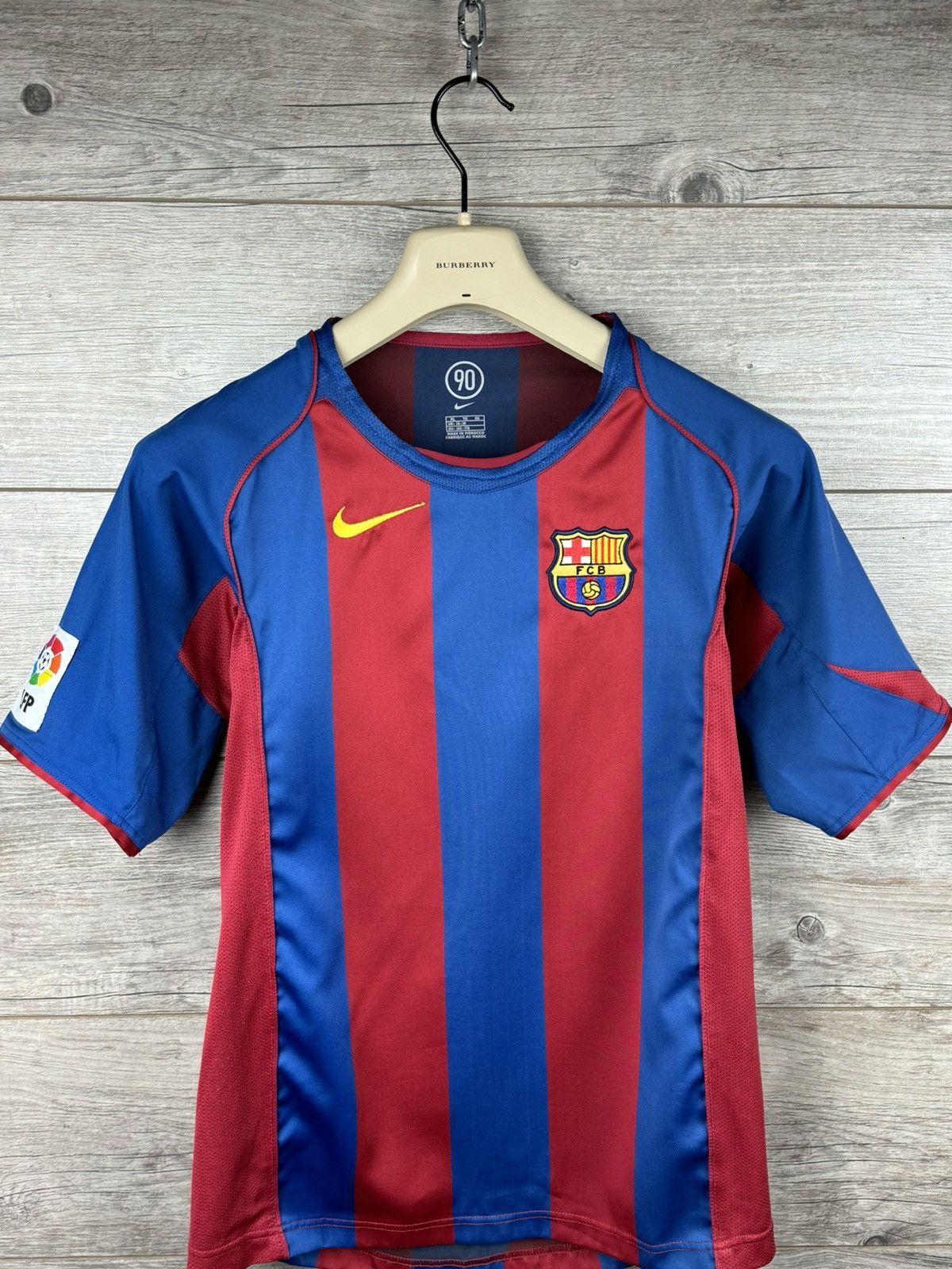 Nike × Vintage Nike Barcelona 2004- 05 Home Shirt Y2K Drill size XS Size US XS / EU 42 / 0 - 5 Thumbnail