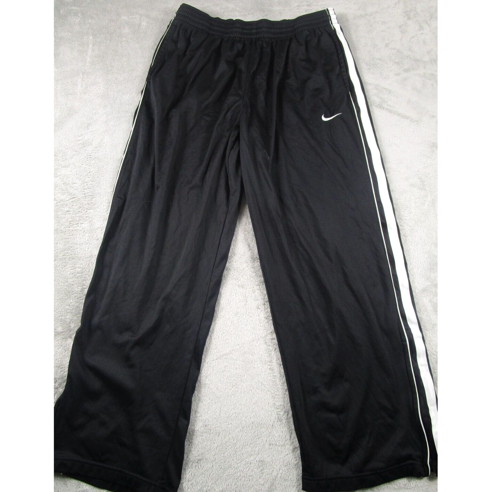 Nike Men s Extra Large Black Ankle Zipper Activewear Casual Basketball Pants Nike Grailed